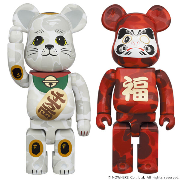 Bape Camo New Year Bearbrick Release | CAHORD