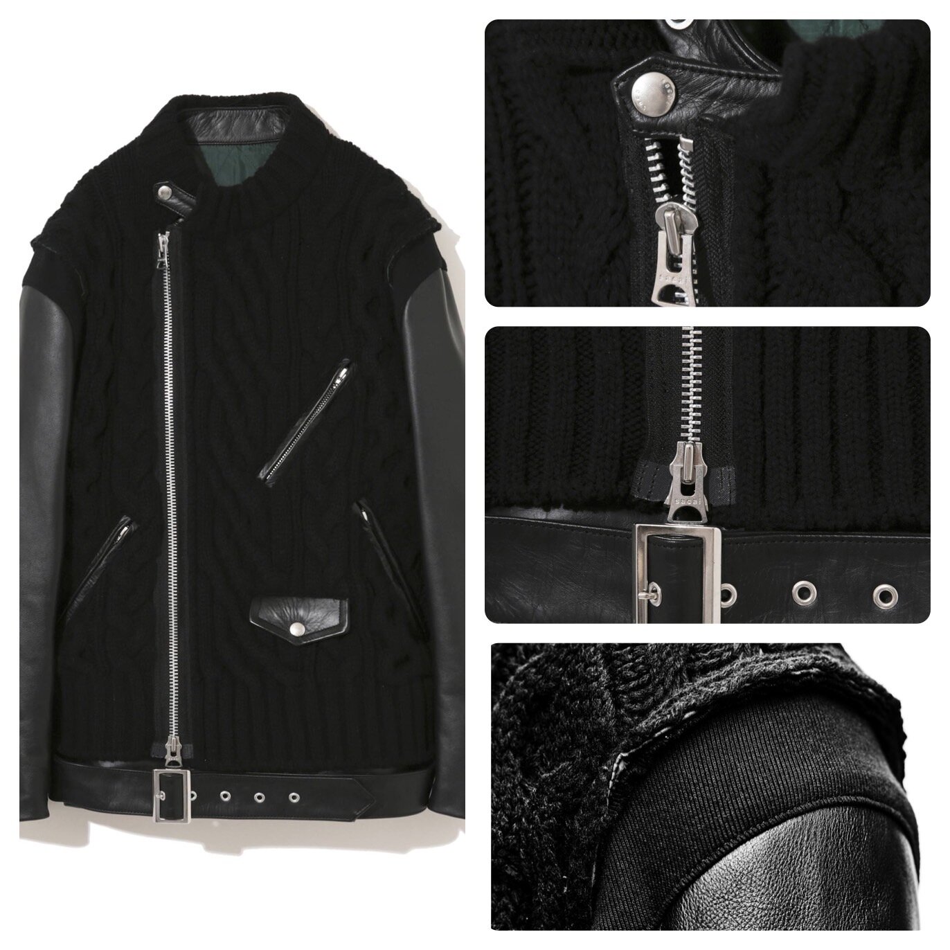 A Closer Look: Undercover 30th X Sacai Leather Jacket | CAHORD A Closer Look: Undercover 30th X Sacai Leather Jacket | CAHORD
