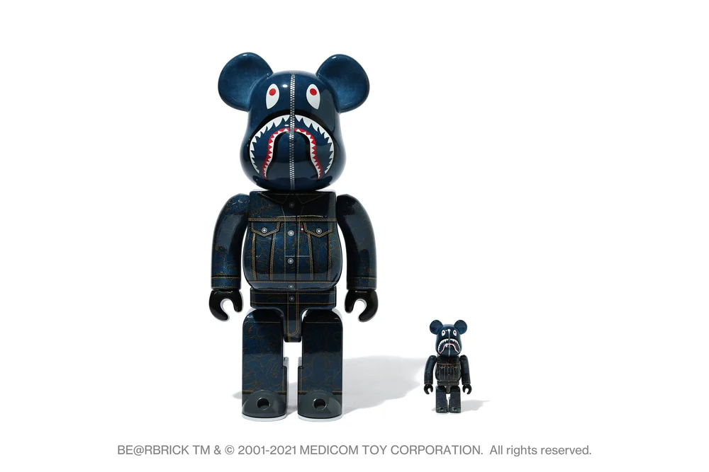 A BATHING APE - BE@RBRICK BAPE × Levi&#39;s 100％ &amp; 400％ BE@RBRICK SERIES 50