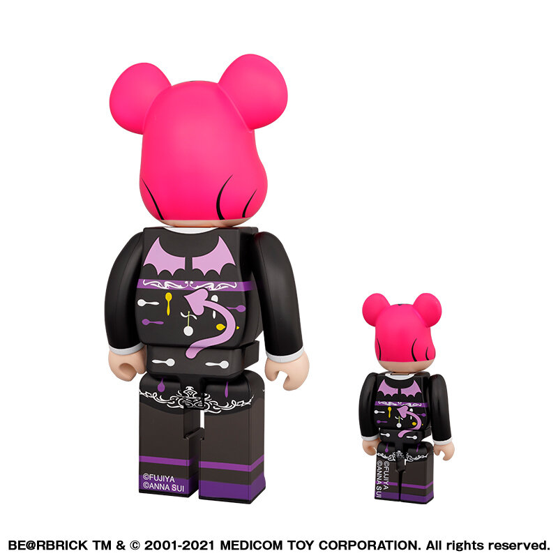 BE@RBRICK ANNA SUI × ペコラ 400% 100% 不二屋