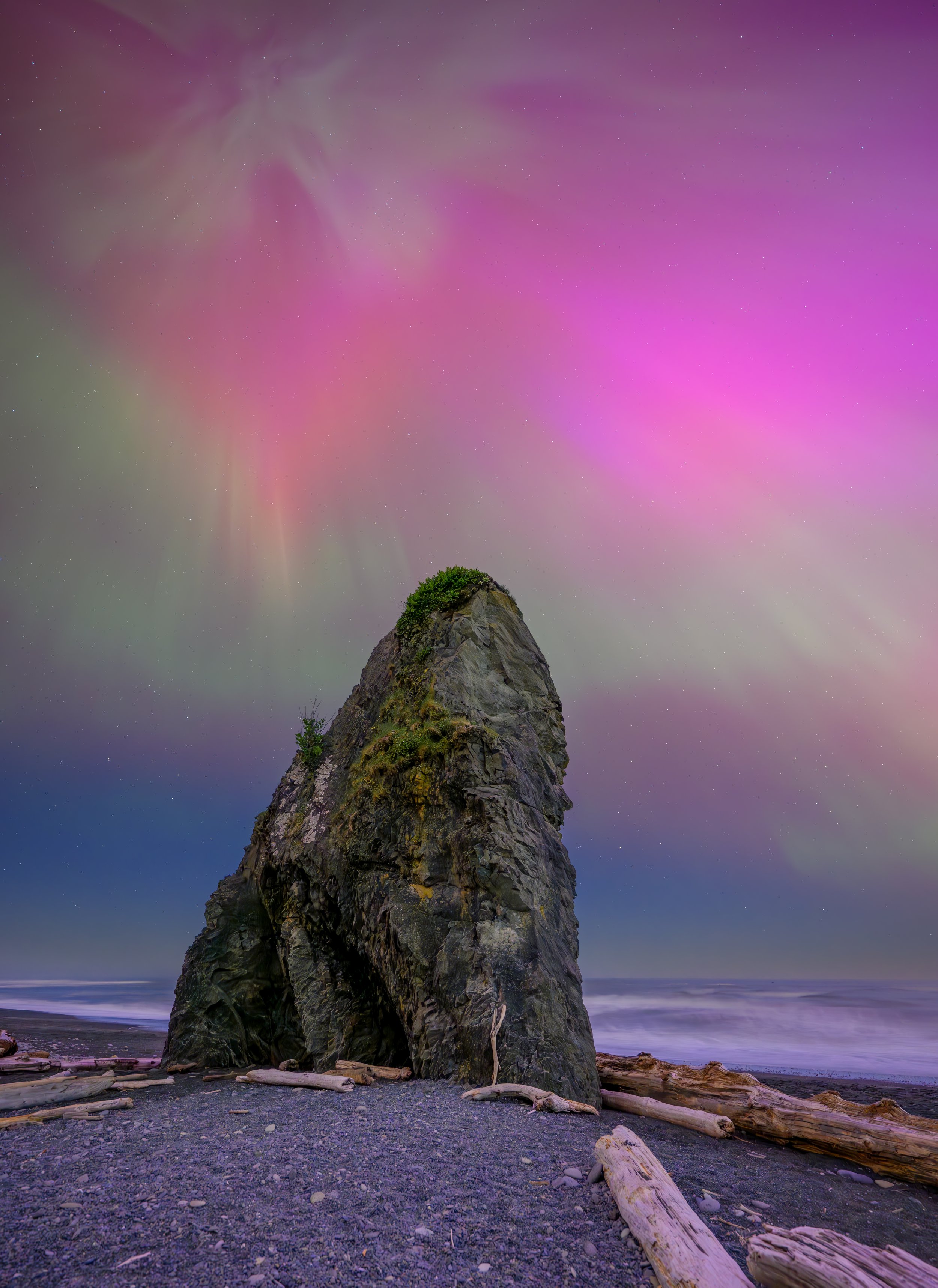 Aurora Borealis - Olympic Peninsula-1-10.jpg