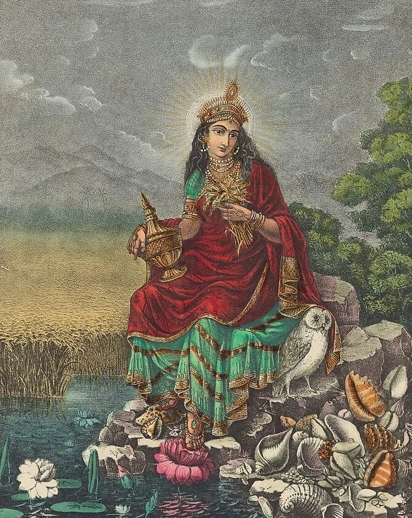 Tomorrow is the auspicious occasion of Diwali, Dīpāvalī in Sanskrit, the festival of lights which celebrates Lakṣmī, the Goddess of prosperity, success, wellbeing and abundance. When we recite mantras dedicated to particular deities, we are able to i