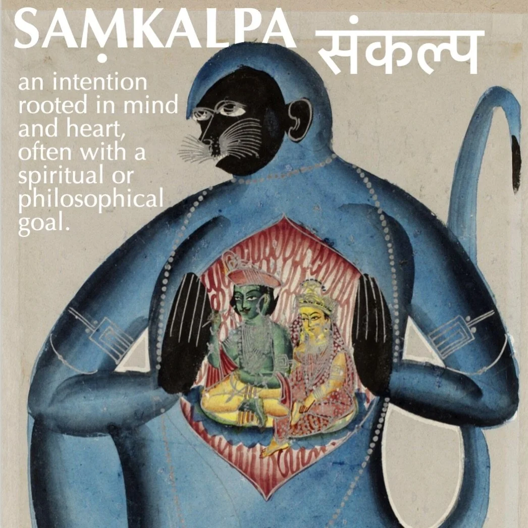 On saṃkalpa, intention rooted in mind and heart ❤️&zwj;🔥
.
.
.
.
.
(images: miniature paintings via Pinterest, slides 2, 7 &amp; 8 Samādhi Collective, slides 4-5 via @imdad_barbhuyan )