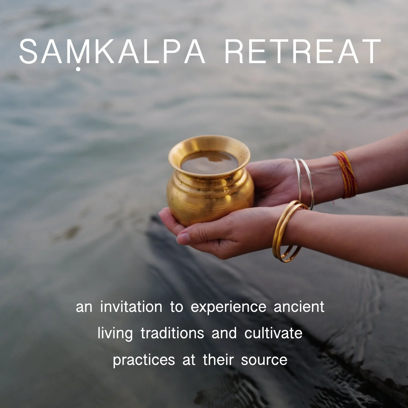 Saṃkalpa Retreat, India, April 18-24, 2026

Limited spaces available, DM for details 🤍
.
.
.
.
.
(images: Samādhi Collective)