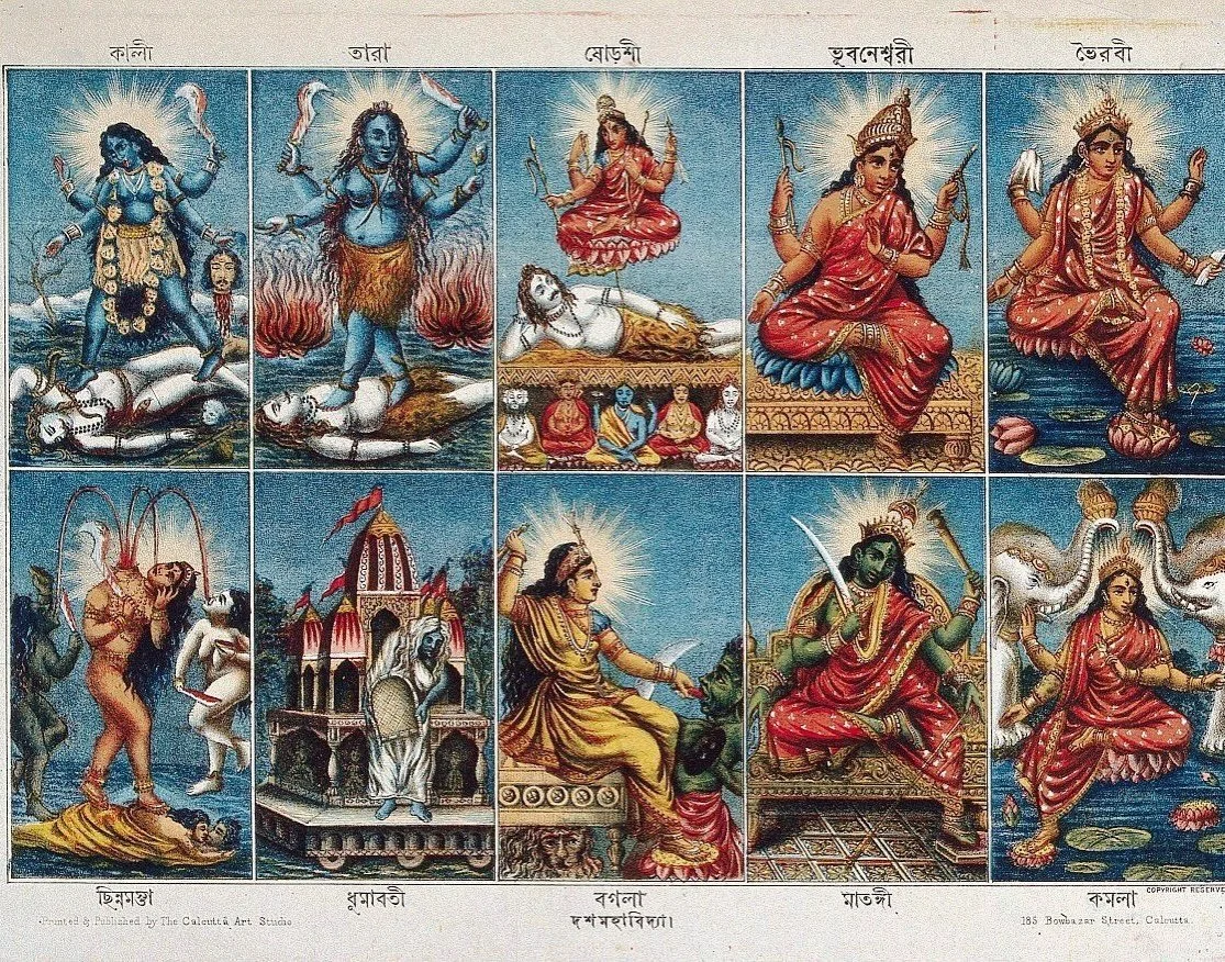 As some of you may know, there are actually four Navarātri celebrations that take place throughout the year. Navarātri नवरात्रि is nine nights dedicated to the Goddess in her many manifestations. The current celebration of Māgha Gupta Navarātri, whic