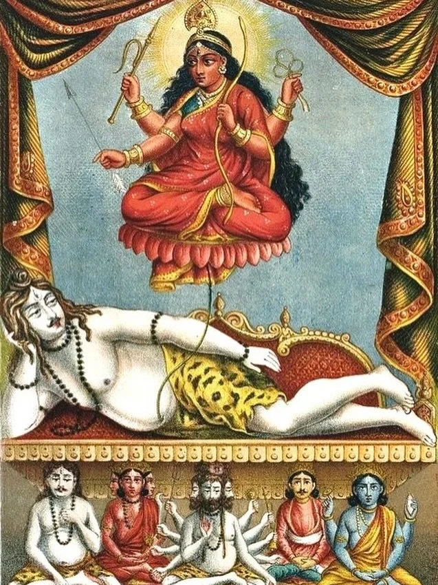 On this full moon day or pūrṇimā in the Vedic calendar month of Māgha, we celebrate the auspicious occasion of Lalitā Jayantī ललिता जयन्ती, which is dedicated to the goddess Lalitā Devī, also known by the epithets Tripurā Sundarī or Lalitā Tripurā Su