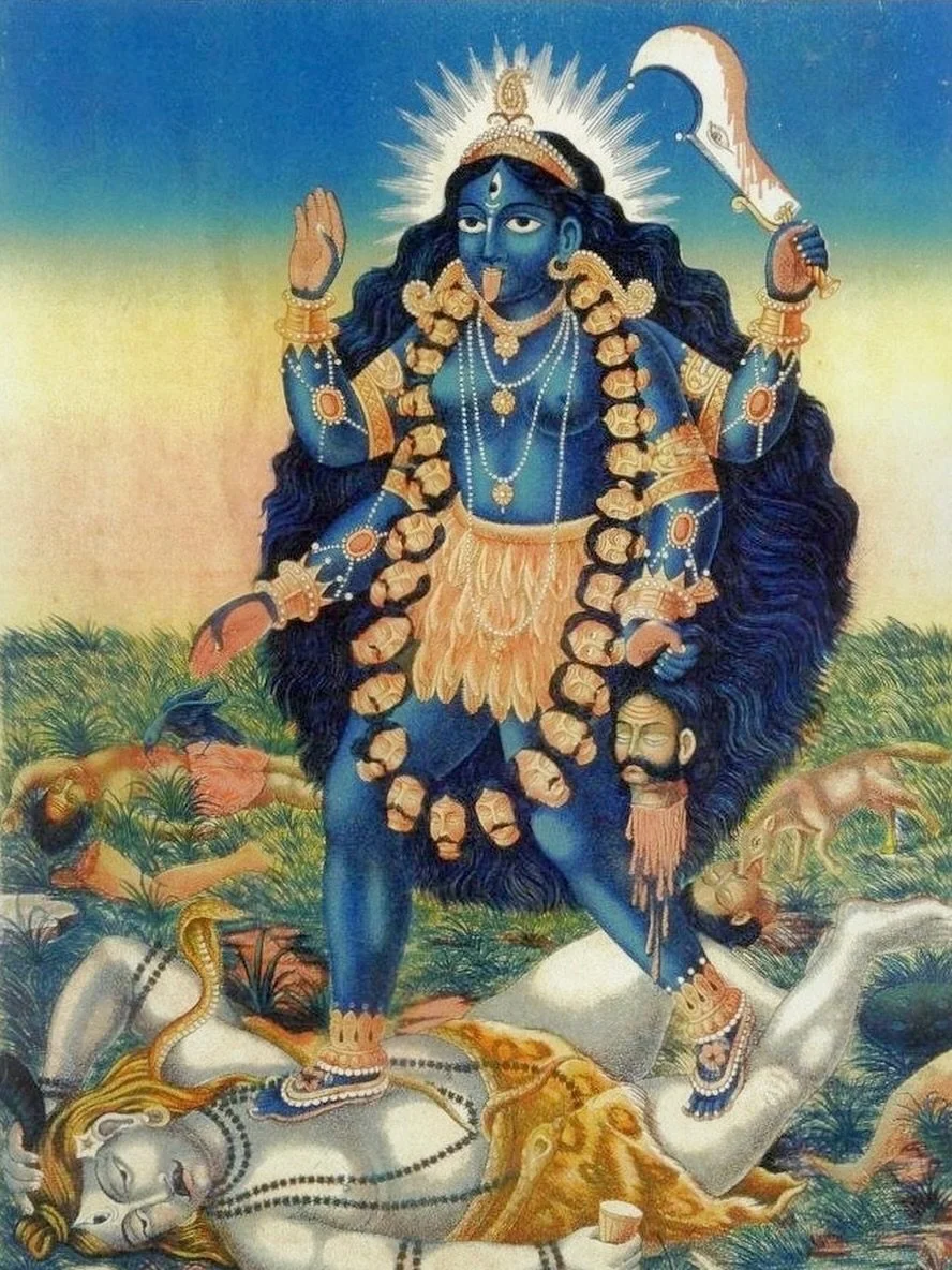 We invite you to join us starting this Thursday, the first night of Caitra Navarātri, for a Sādhana dedicated to the Goddess, or Devī in Sanskrit. We will be sharing the Kīlakastotram, 14 Sanskrit verses found in the text known as Devī Mahātmya or Du