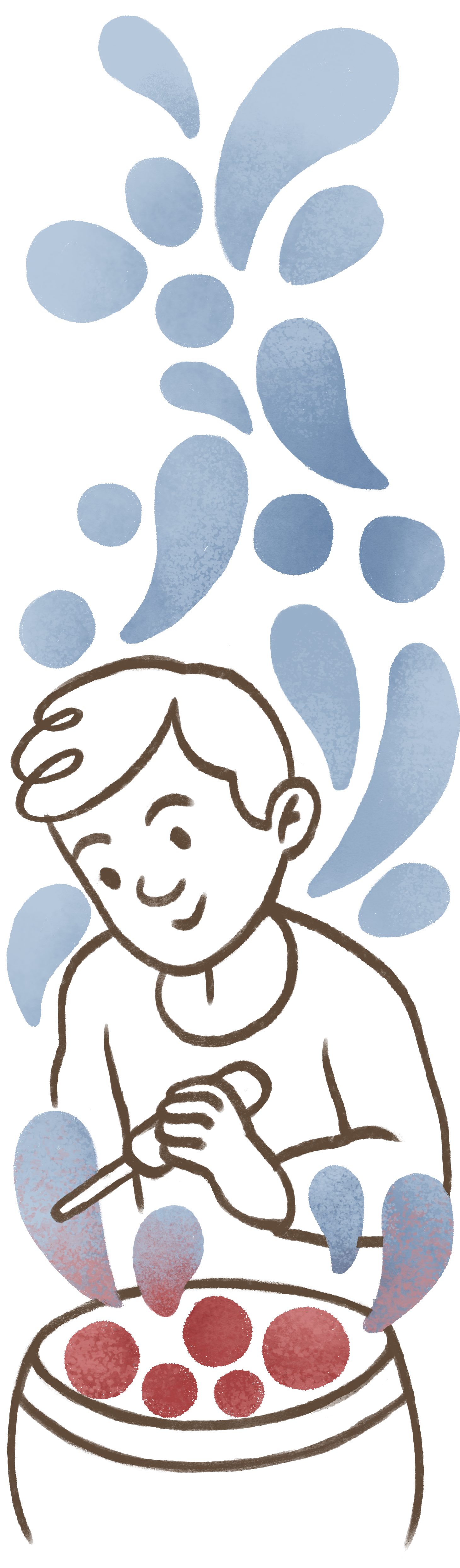 Diagram illustrating the cycle of the water cycle, including evaporation, condensation, precipitation, and collection.
