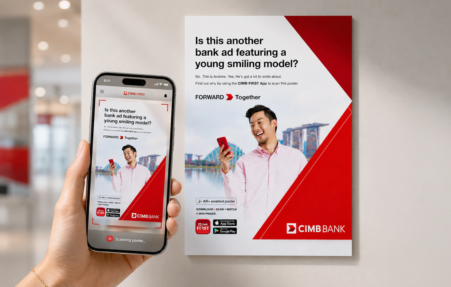 CIMB FIRST AR Experience