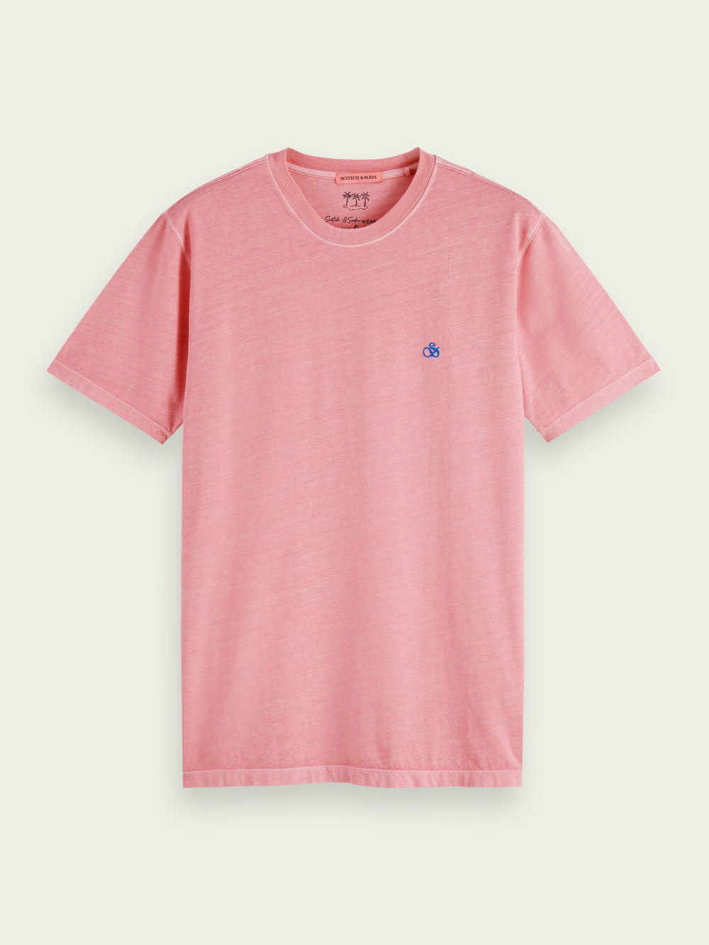 “Scotch & Soda” ウォッシュドアートワークフーディ Pink nm_4751769_100550_m