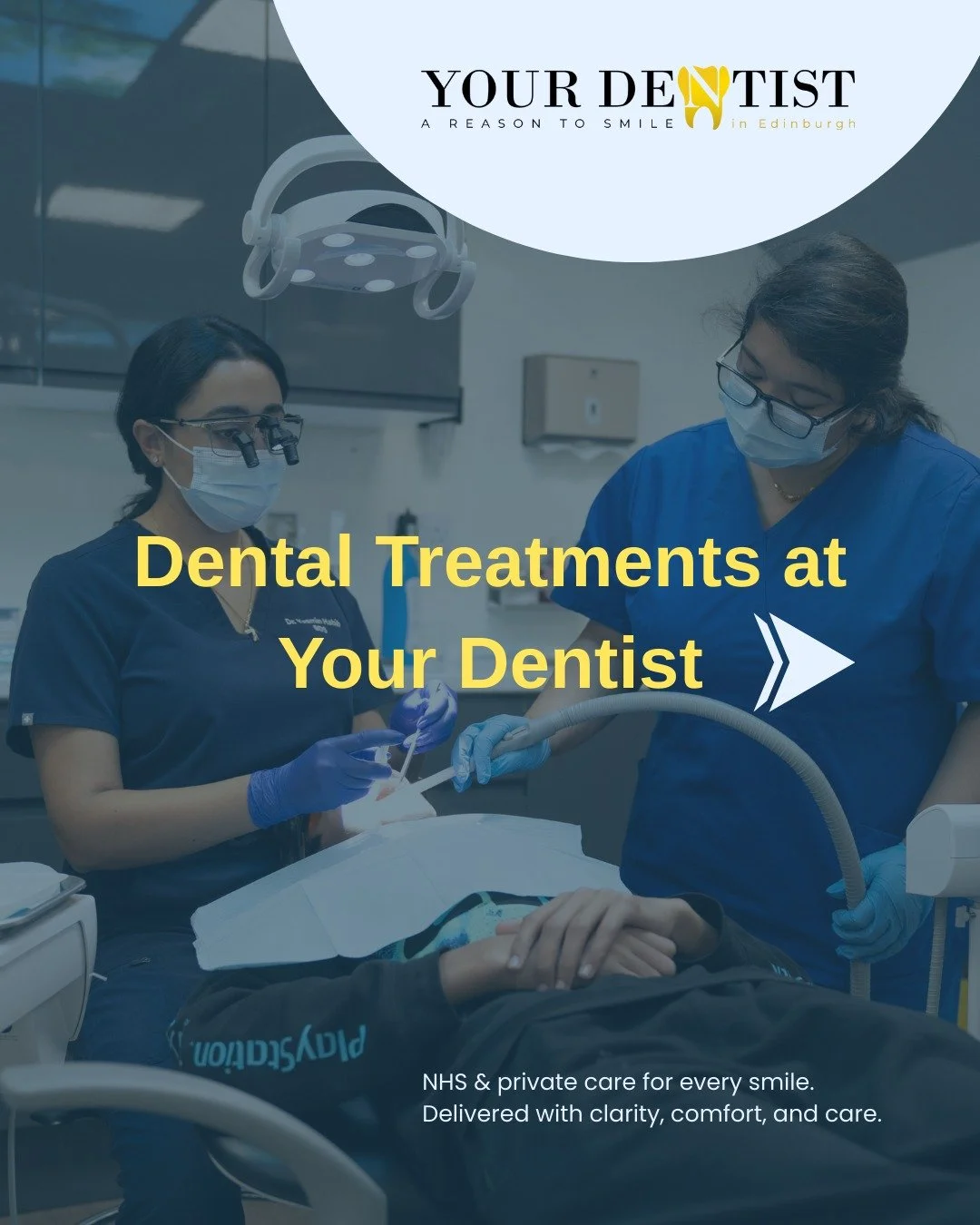 At Your Dentist, we provide a full range of NHS and private treatments. From routine dental care to smile-enhancing and confidence-boosting treatments.
Whether you&rsquo;re maintaining your oral health, improving your smile, or exploring facial aesth