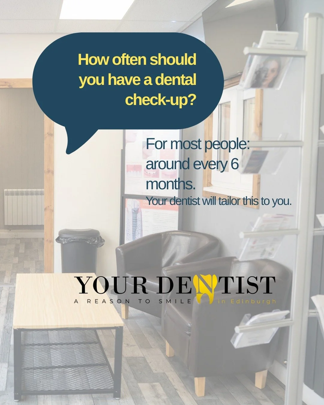 This is one of the most common questions we get.

The &ldquo;every 6 months&rdquo; rule is a good guide, but your mouth isn&rsquo;t the same as anyone else&rsquo;s. Some patients benefit from more frequent visits, others less.

Check-ups are really a