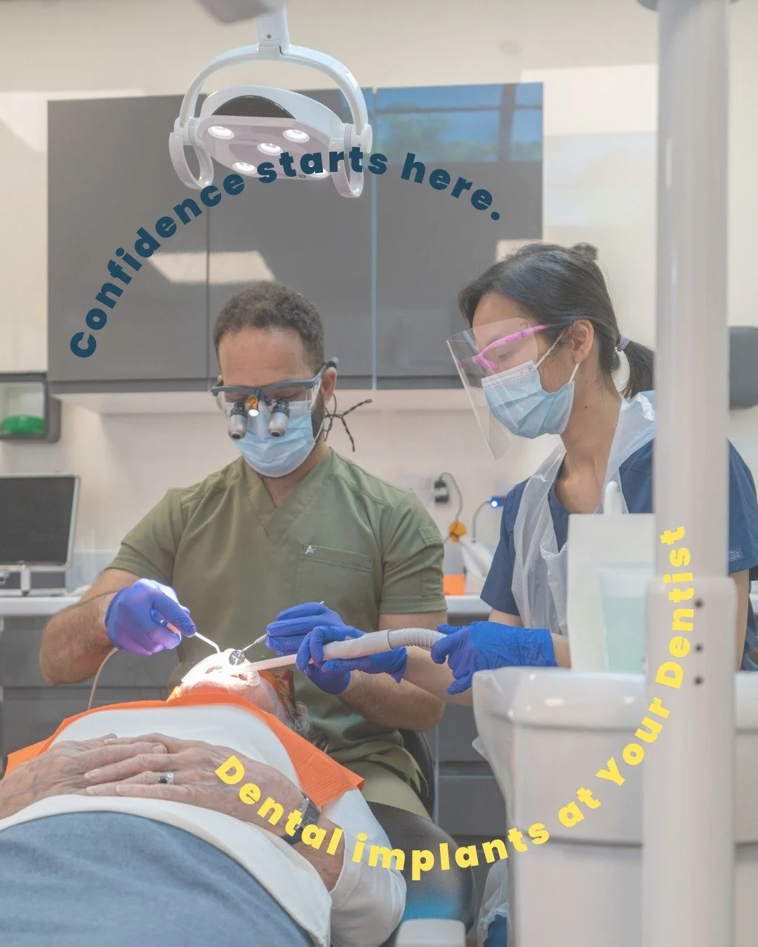 Missing teeth can affect more than just your smile.

They can change how you eat, how you speak, and how confident you feel day to day.

Dental implants are designed to feel secure, natural and long-lasting. Restoring both function and confidence.

D