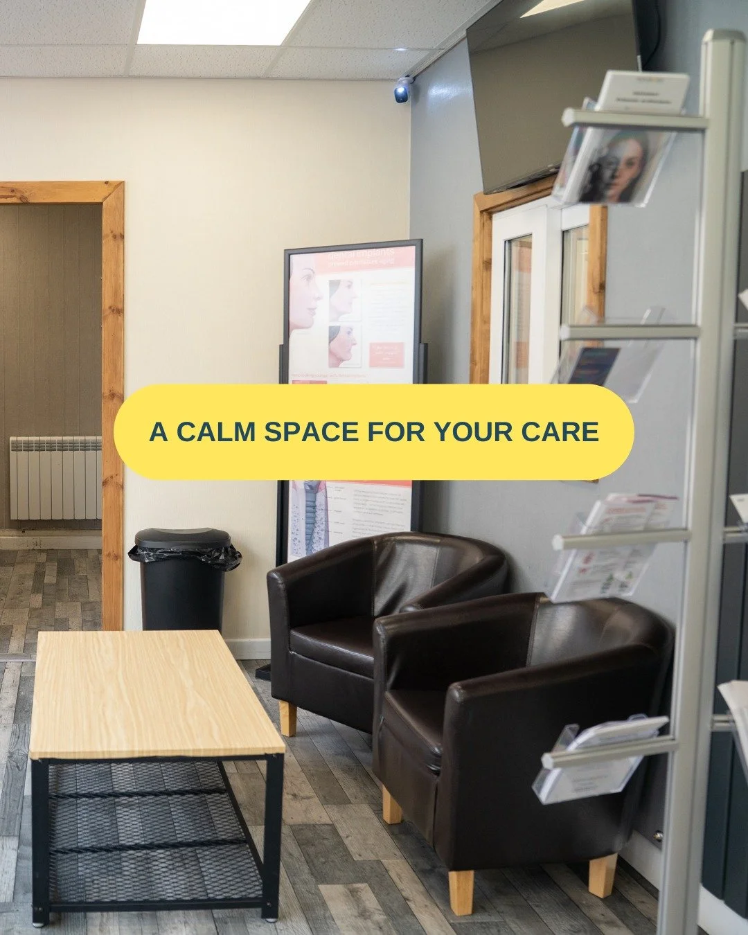 A calm, welcoming environment can make all the difference when visiting the dentist.

At Your Dentist, we&rsquo;ve created a space designed to help you feel relaxed, comfortable and at ease from the moment you walk in.

Whether you&rsquo;re coming in
