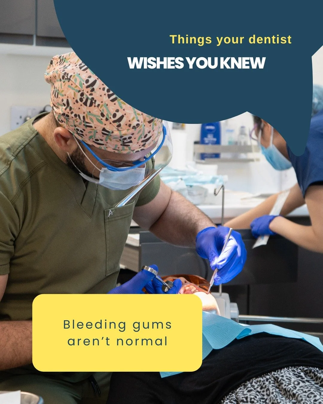 Things your dentist wishes you knew 👇

&bull; Brushing harder doesn&rsquo;t mean cleaning better
&bull; Bleeding gums aren&rsquo;t &ldquo;normal&rdquo;
&bull; Flossing really does make a difference
&bull; Waiting for pain usually means the problem i