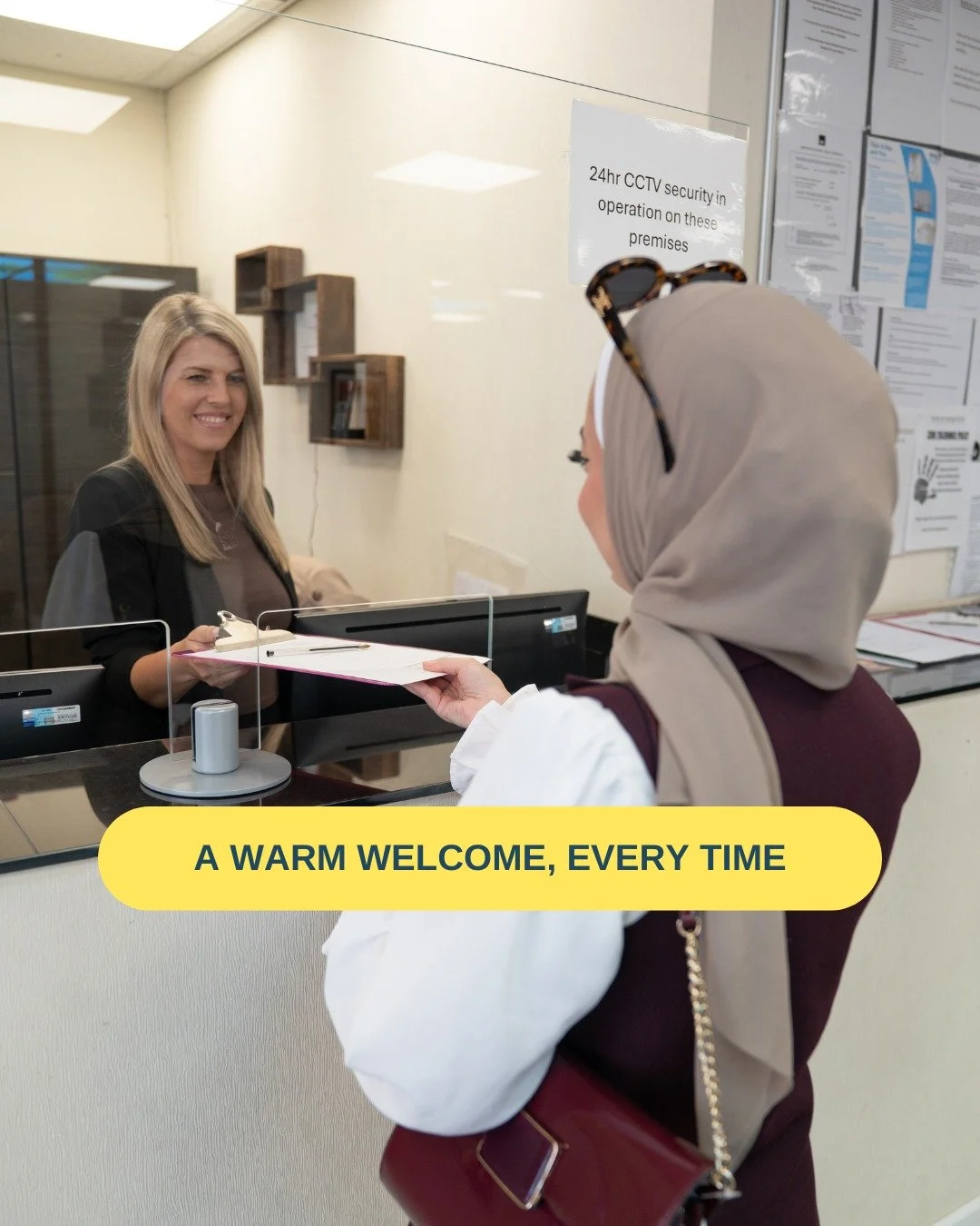 The first faces you&rsquo;ll see when you walk through our doors 🤍

Our reception team are here to welcome you, help you feel at ease, and make your visit as smooth as possible from start to finish.

Whether you&rsquo;re booking an appointment, arri