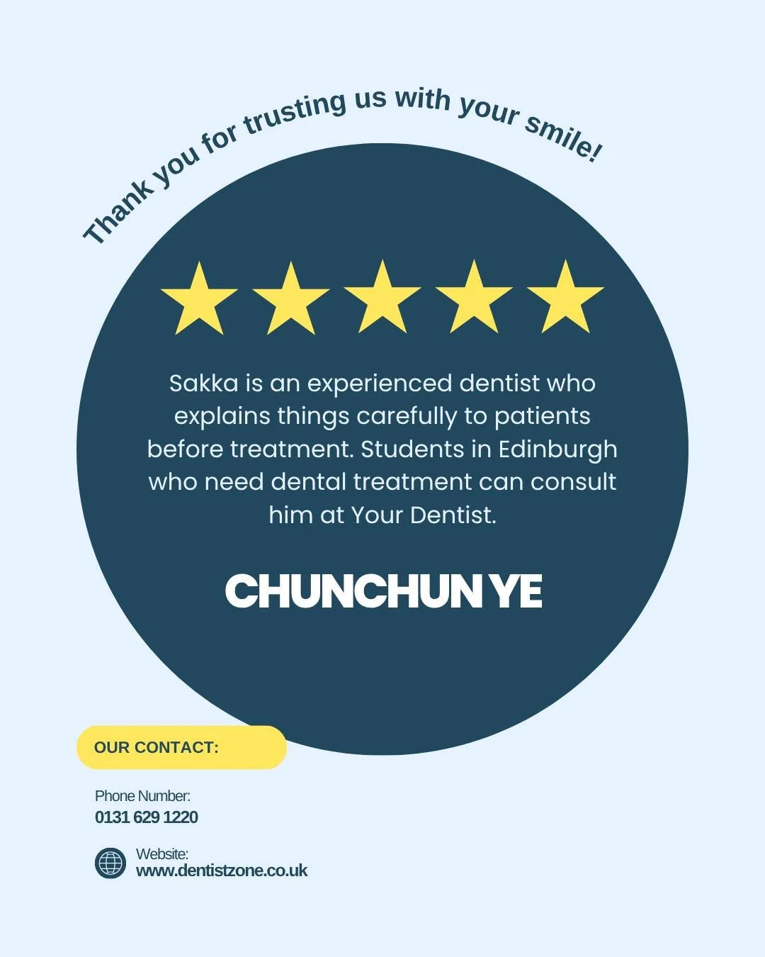 Thank you for your kind words, Chunchun 🤍

We&rsquo;re so glad to hear that your experience felt clear, informative and reassuring throughout.

Taking the time to explain each step before treatment is something we really prioritise, so patients feel