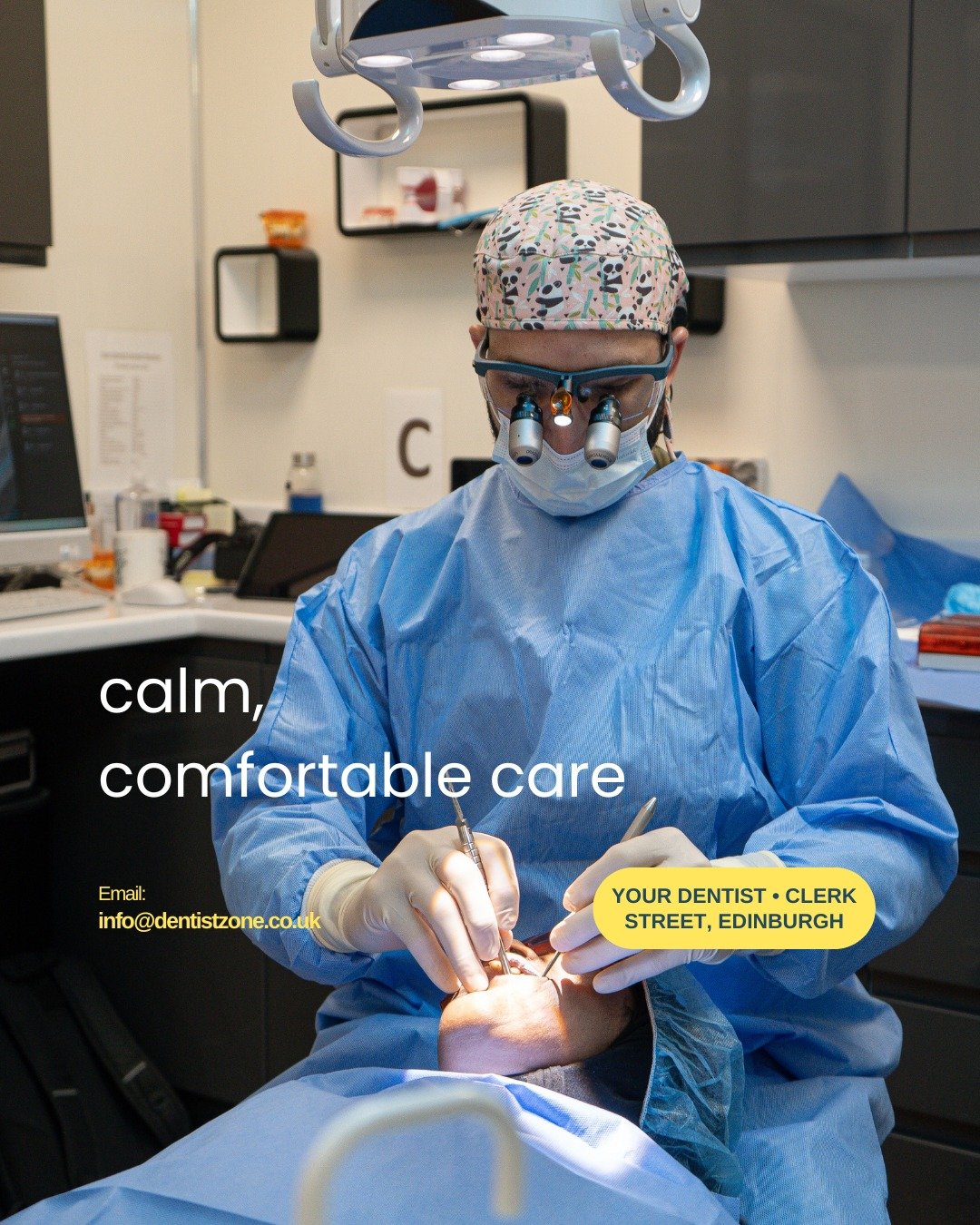 Dental check-ups don&rsquo;t need to feel stressful.

At Your Dentist, we take things at your pace, explain every step clearly, and make sure you feel comfortable throughout your visit.

Our goal is simple, to help you feel relaxed and confident whil