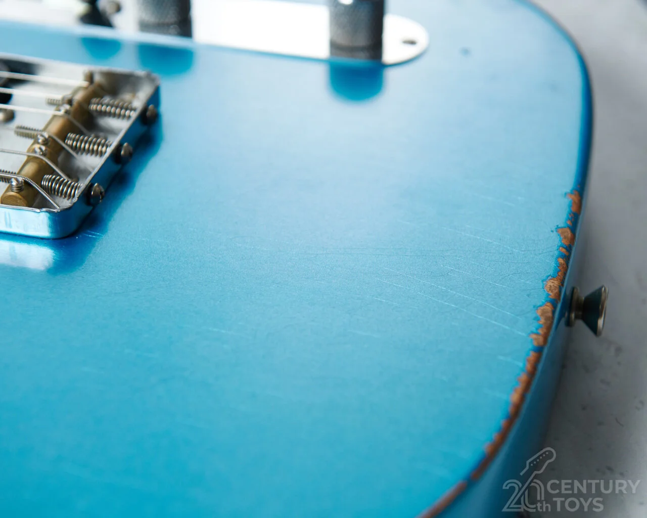 Fender Vintera Road Worn 50's Telecaster. Lake Placid Blue — 20th