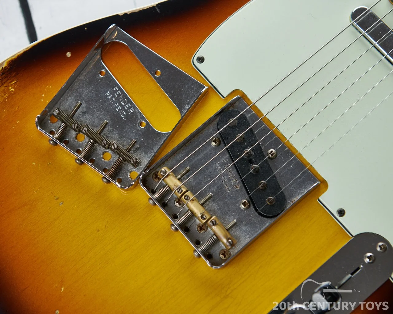 ギター Fender CS 1962 Custom Telecaster Relic Fender Custom Shop 1962 Custom Telecaster Relic. — 20th