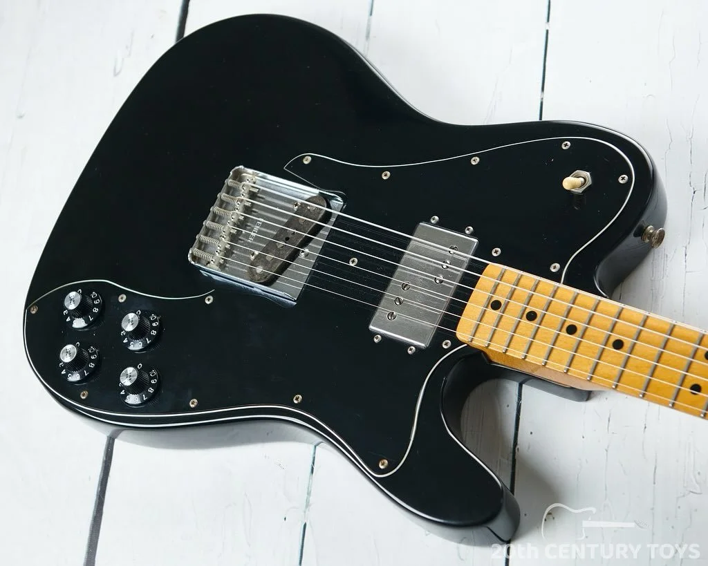 Now on the website this clean and original 1977 Fender Telecaster Custom. Major Keef vibes with this one. Check it out. Arguably the best guitars Fender made during this period.
.
www.20thcenturytoys.co
.
#teletuesday #fendertelecaster #telecaster #f