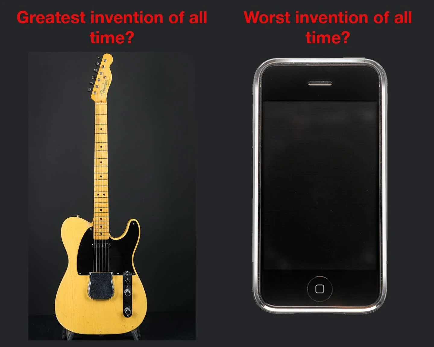Discuss&hellip;

#electricguitar #fenderguitar #smartphone