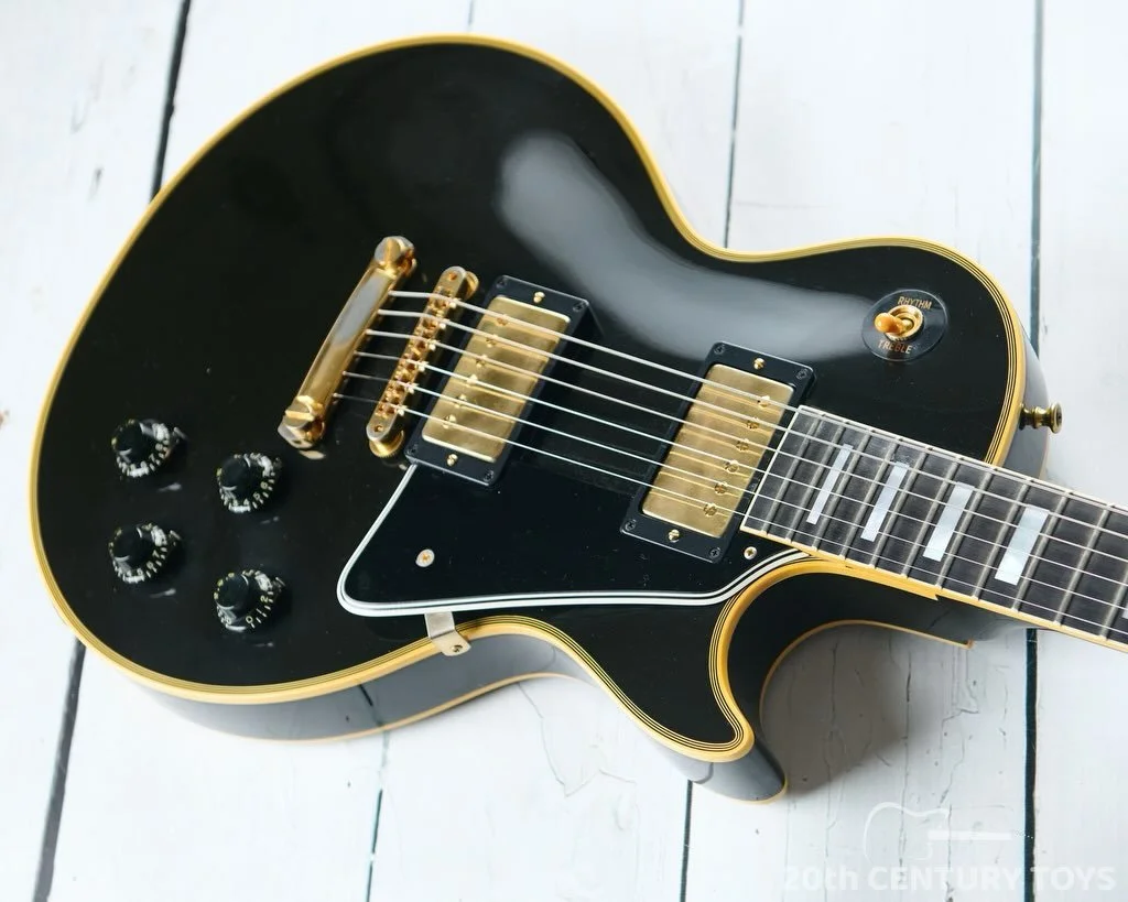 We have a nice selection of Les Pauls in stock at the moment. We have a Custom Shop &lsquo;57 LP Custom, a Custom Shop 50th Anniversary 1960 version 2 LP Standard, a &lsquo;96 LP Classic in rare Gold Bullion, an &lsquo;85 Tokai LS80 and a Custom Shop