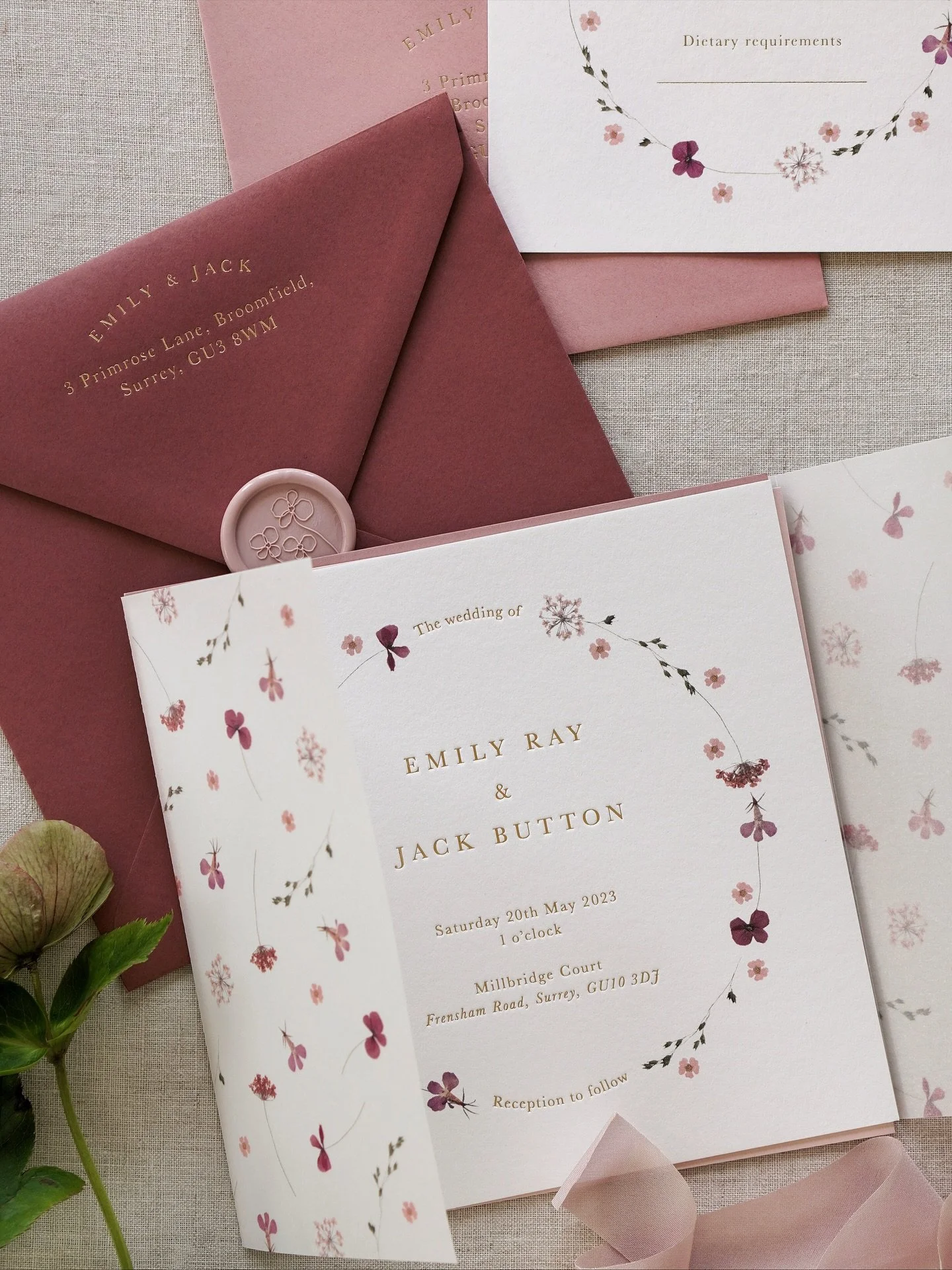 What wedding stationery do you need? 💌

Wedding stationery is typically split into three categories; before, on and after the day. The before stationery includes your save the dates and invitations. On the day is for your big day itself and includes