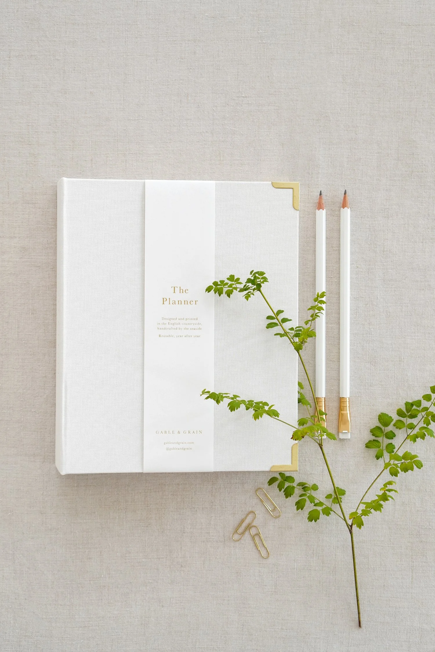 The Planner in Soft White