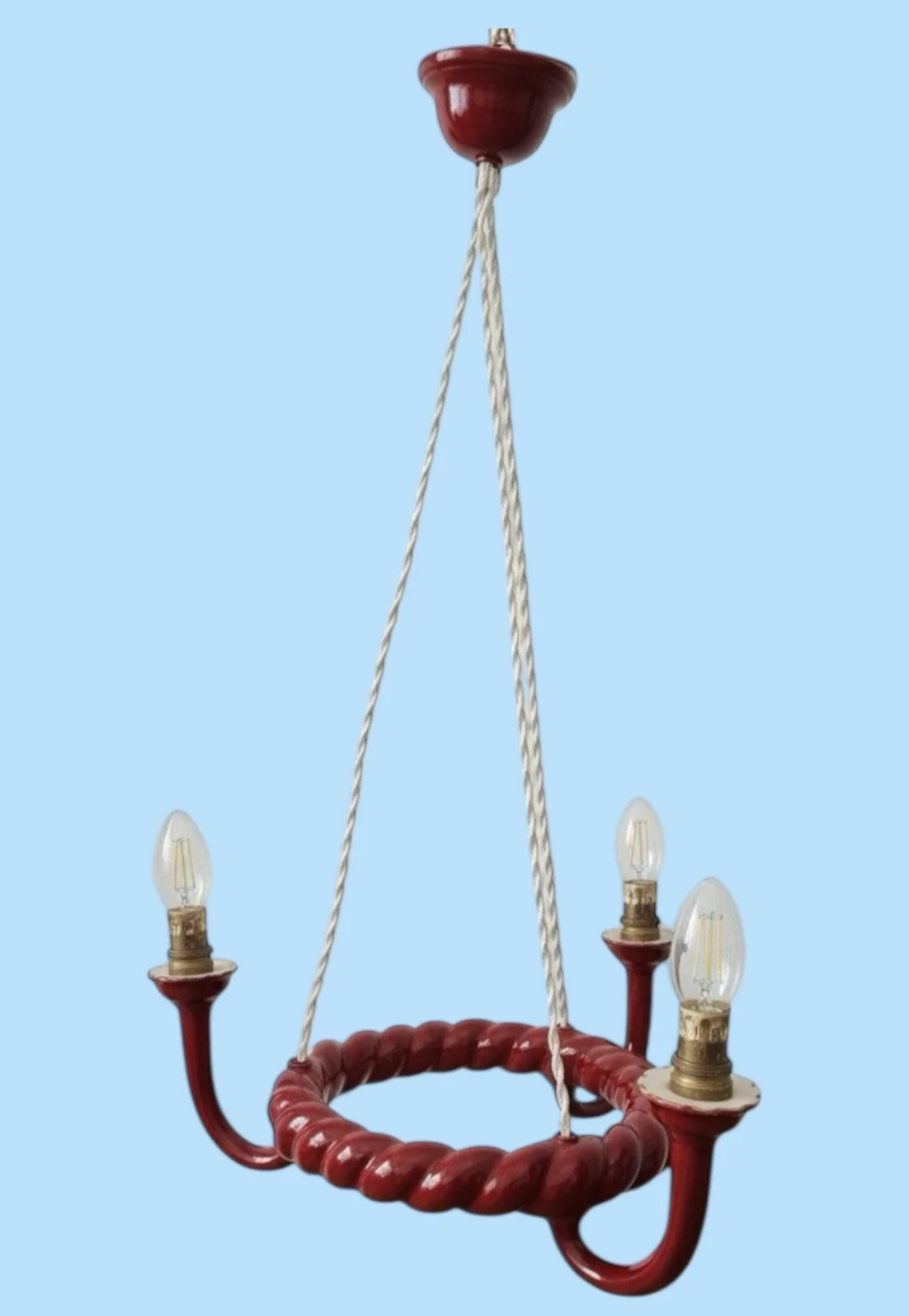 Art Deco Ceramic chandelier