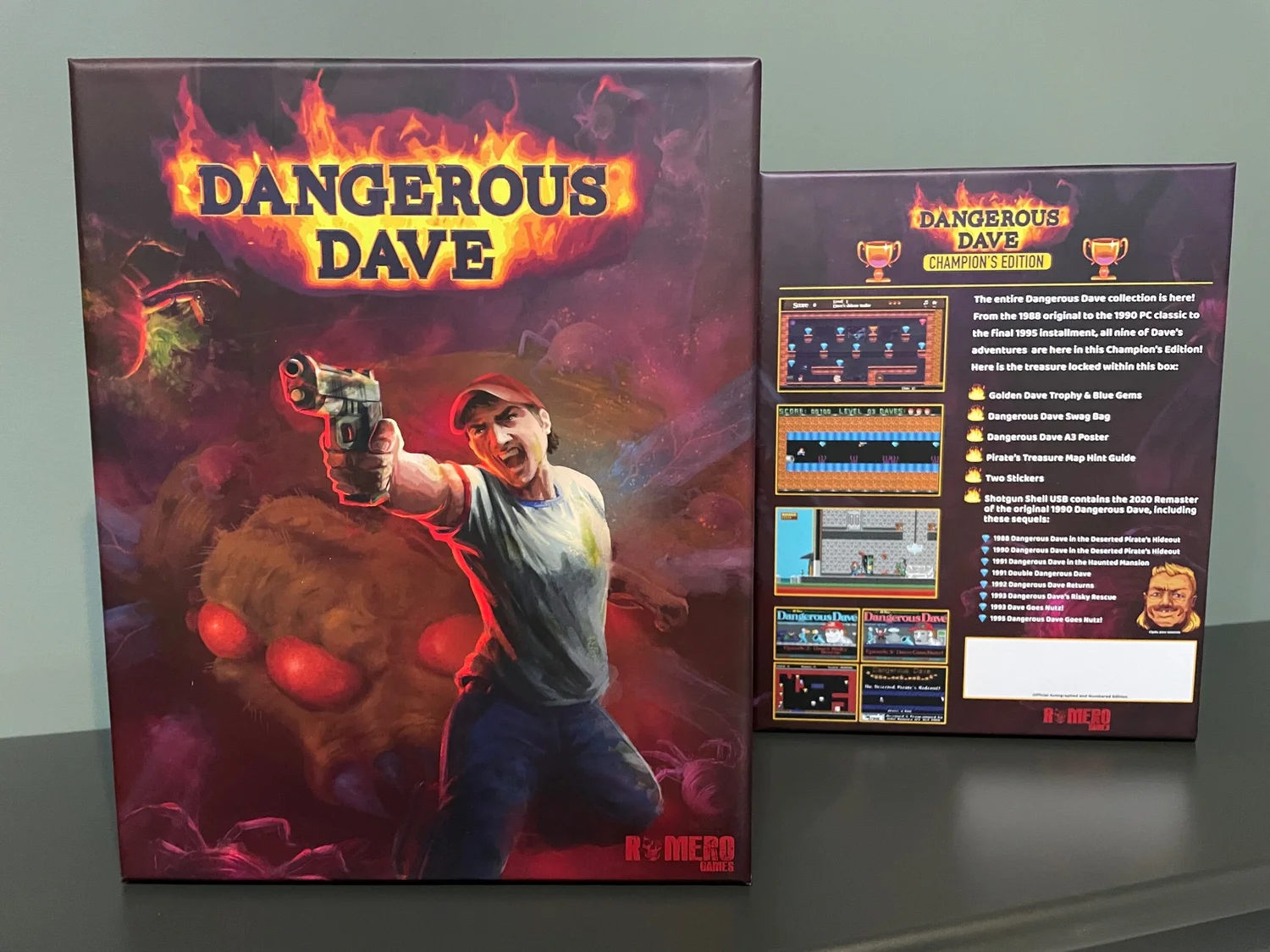PC Remaster of the classic DOS/Mac game DANGEROUS DAVE