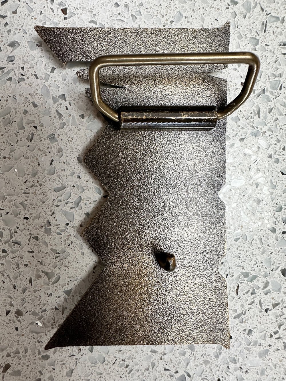 DOOM Solid Metal Belt Buckle — Romero