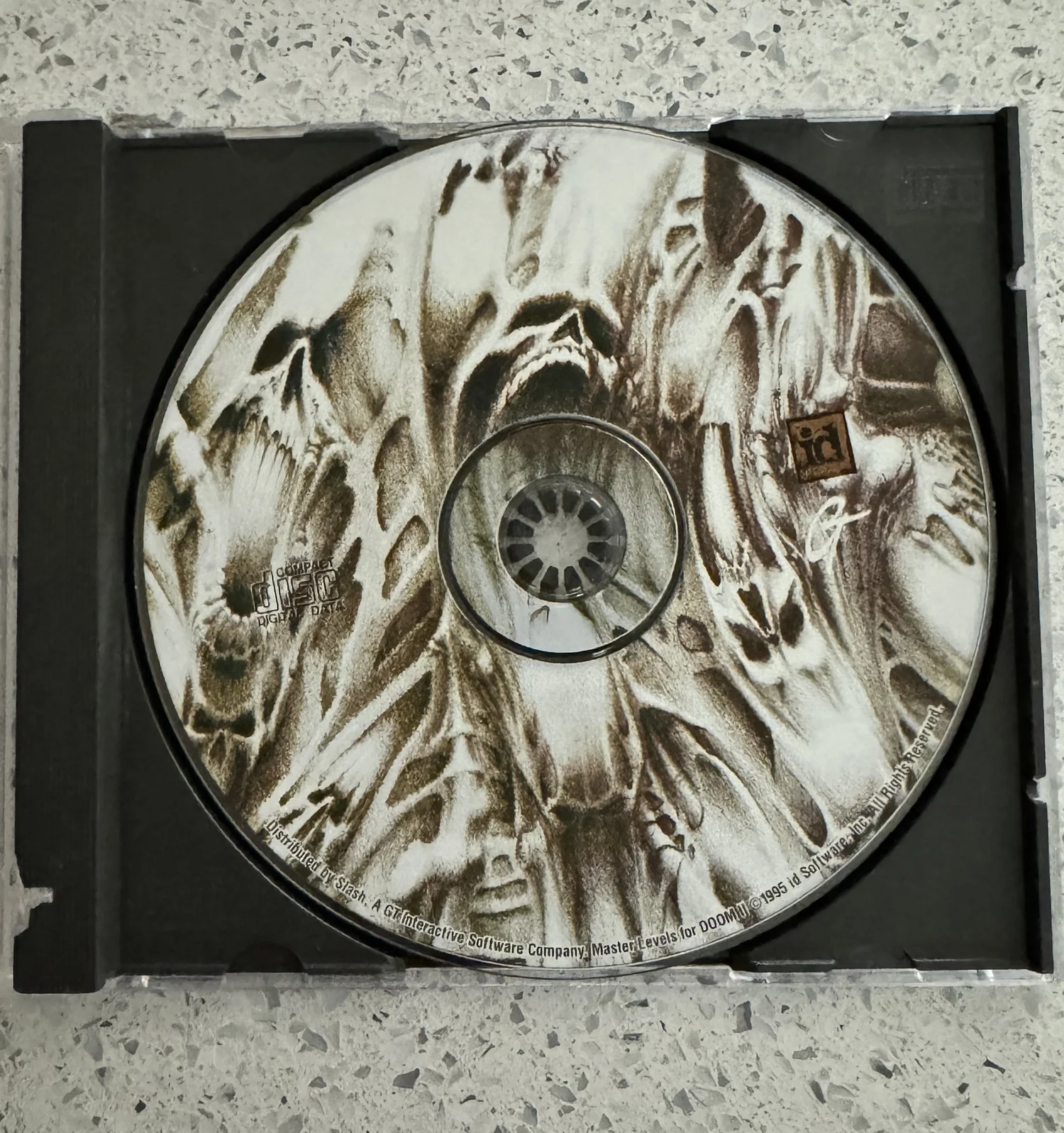 DOOM II Master Levels CD - SIGNED — Romero