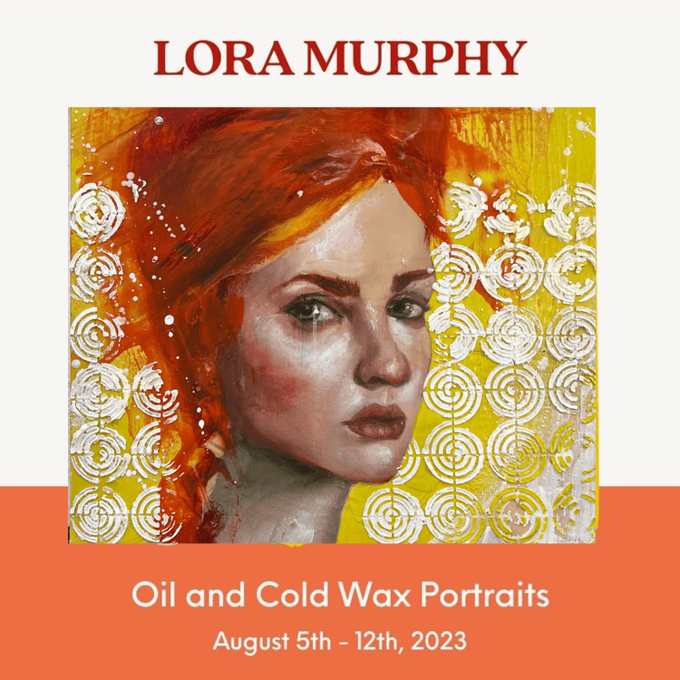 Poster of Oil and Cold Wax Portraits workshop