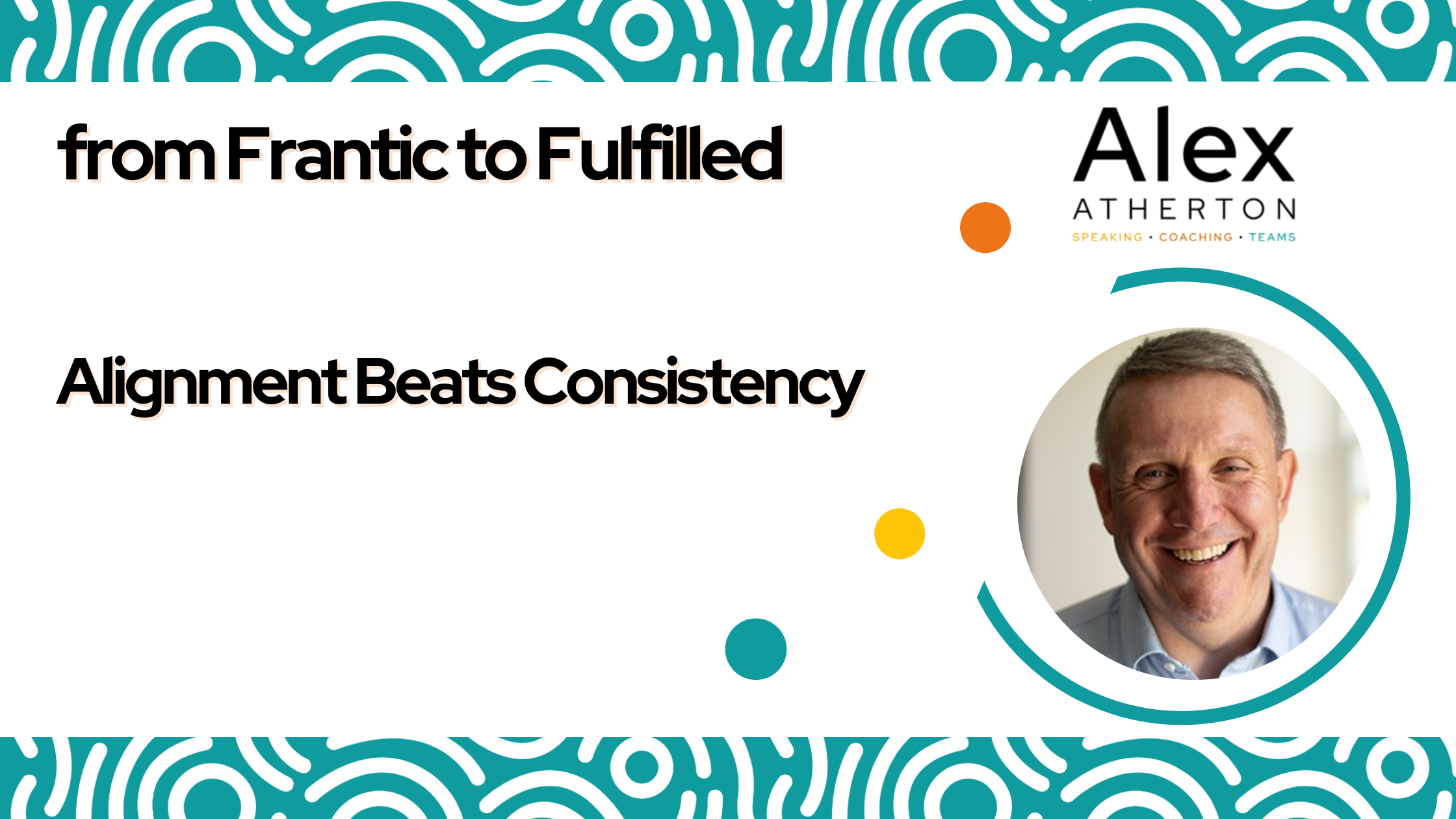 Consistency is overrated, alignment is what matters. A blog by ...