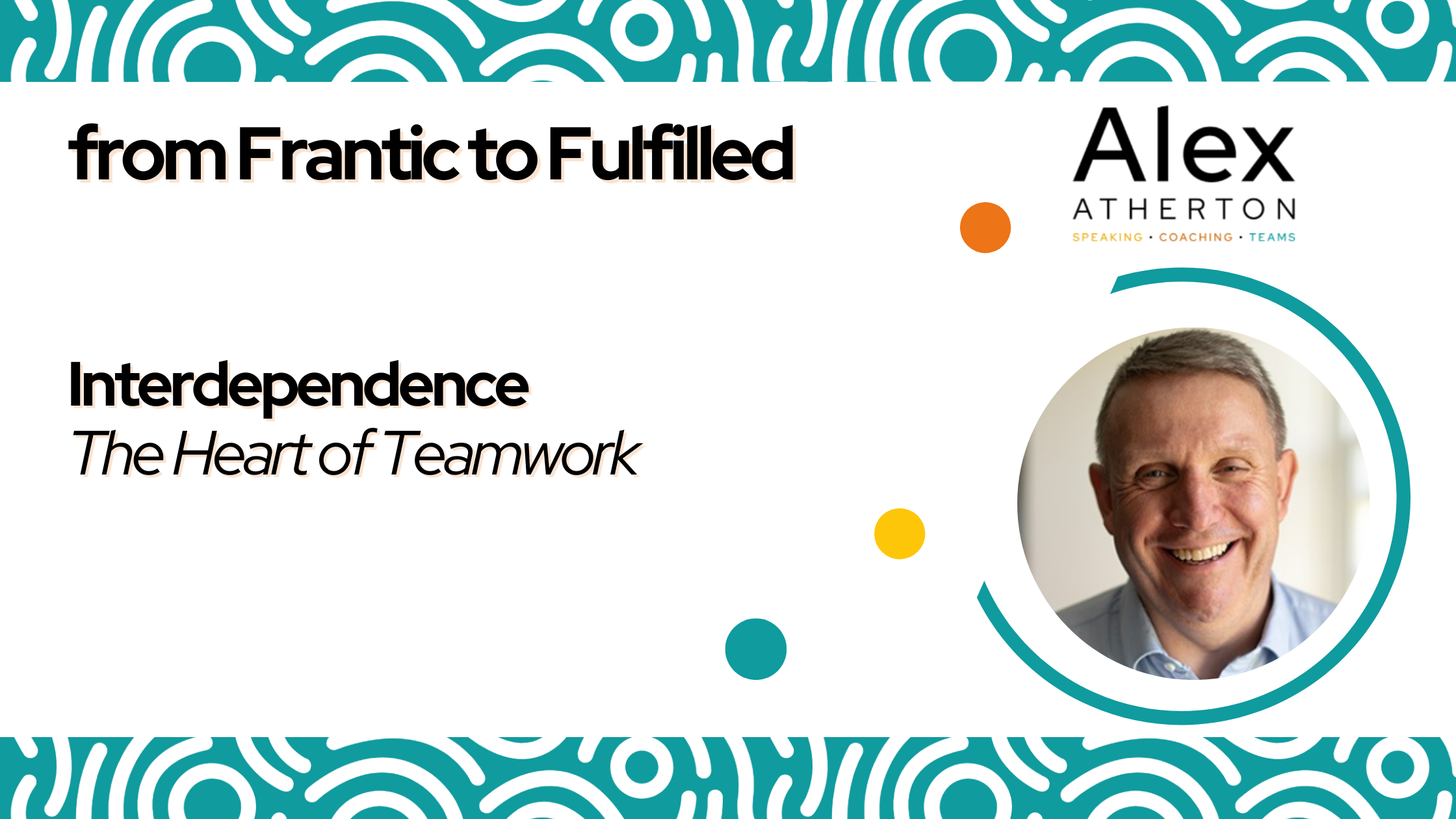 Leadership Coach, Generations Speaker Alex Atherton