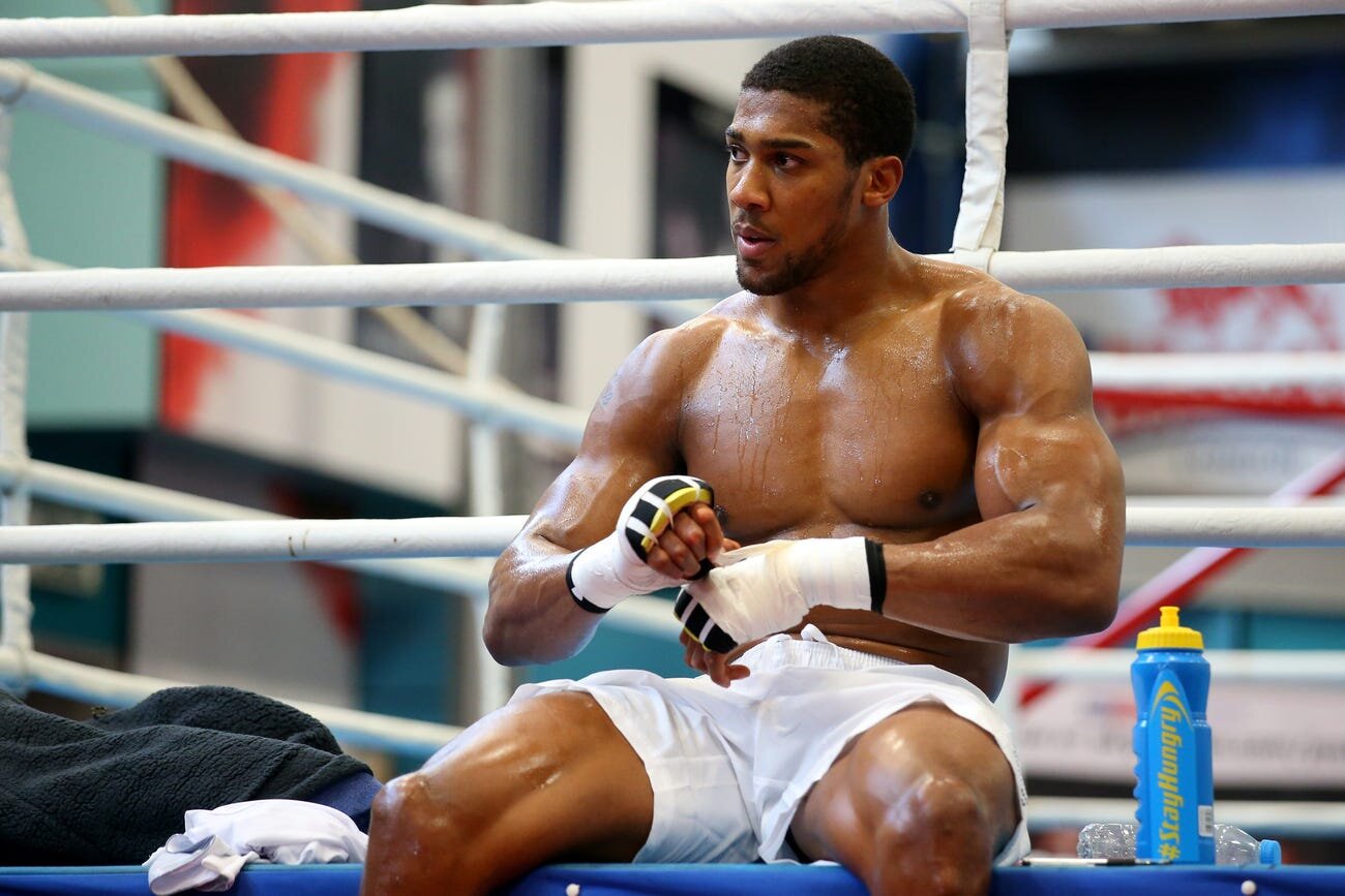 Heavyweight boxer Anthony Joshua reveals the rigorous training that helps him keep his edge: ‘Every day I wake up is a war’