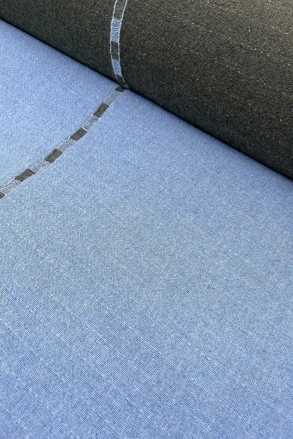 double sided sky blue and moss green cotton wool panels.jpg