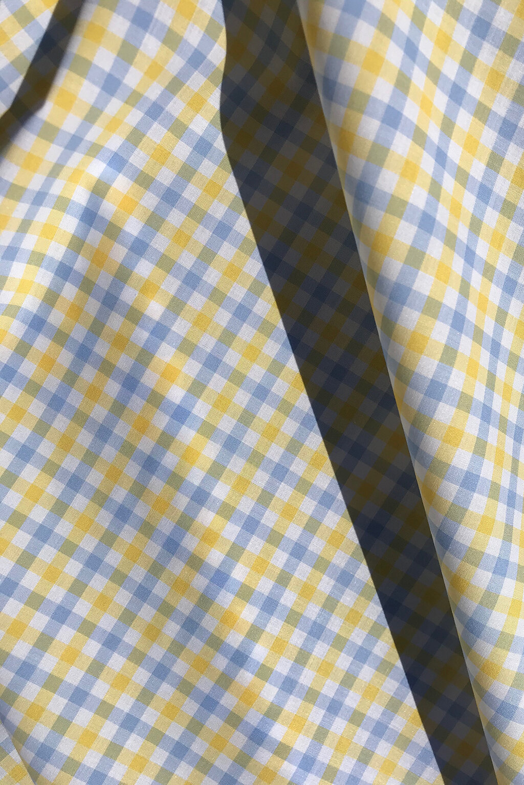 cotton with check in yellow and blue5.jpg