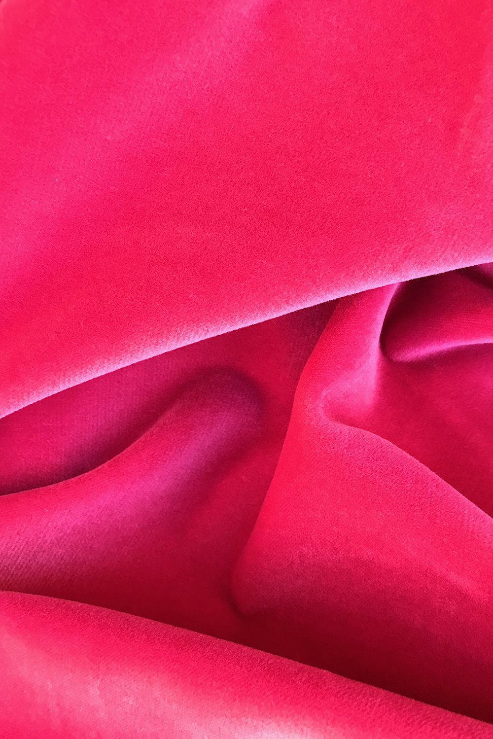 Cotton Velvet in Fuchsia Pink — Fabrics at Play