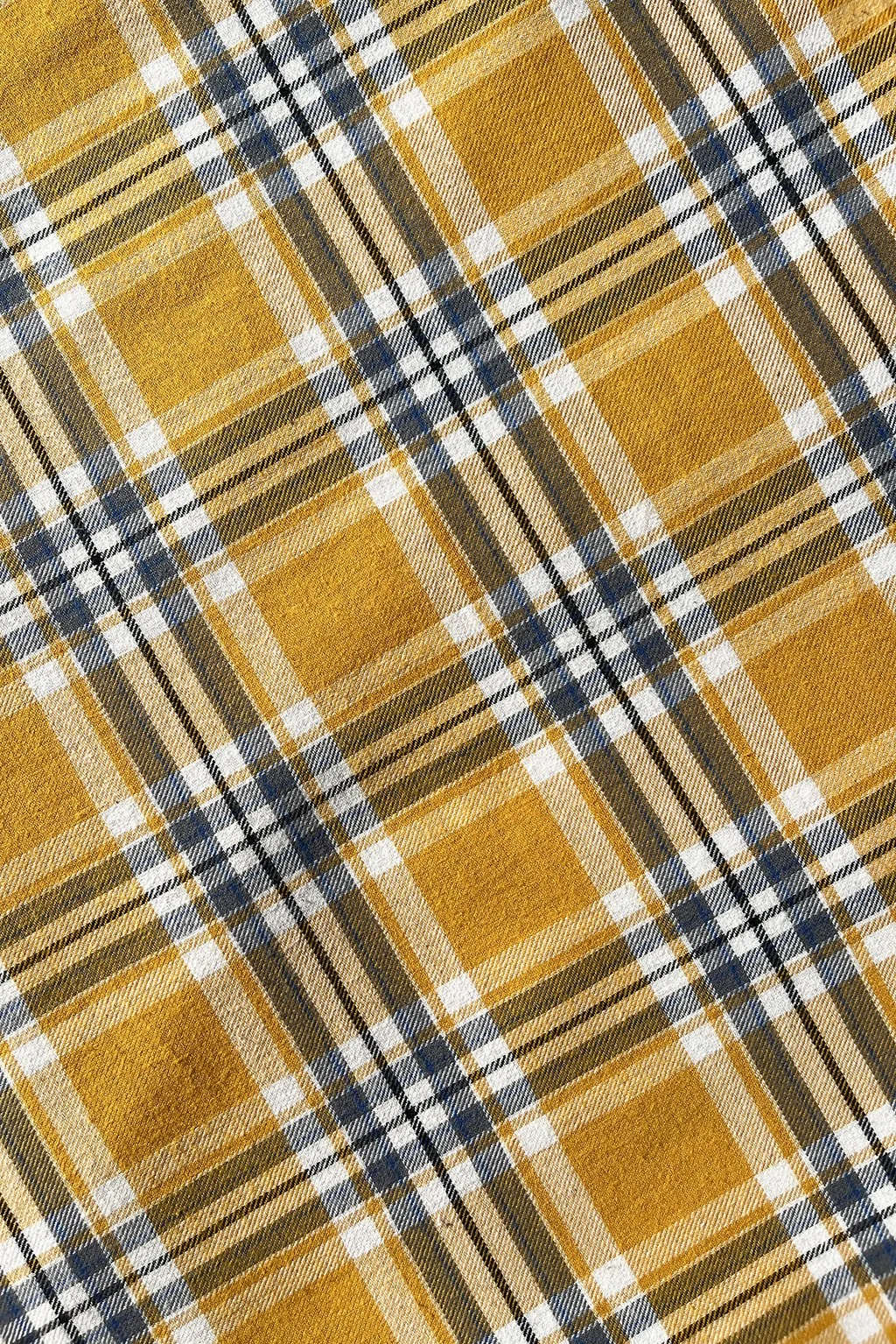Japanese Flannel tartan in butterscotch yellow13.jpg