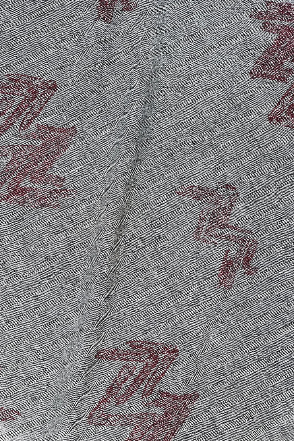 Italian fine wool in micro stripe with an abstract overprint in burgundy15.jpg