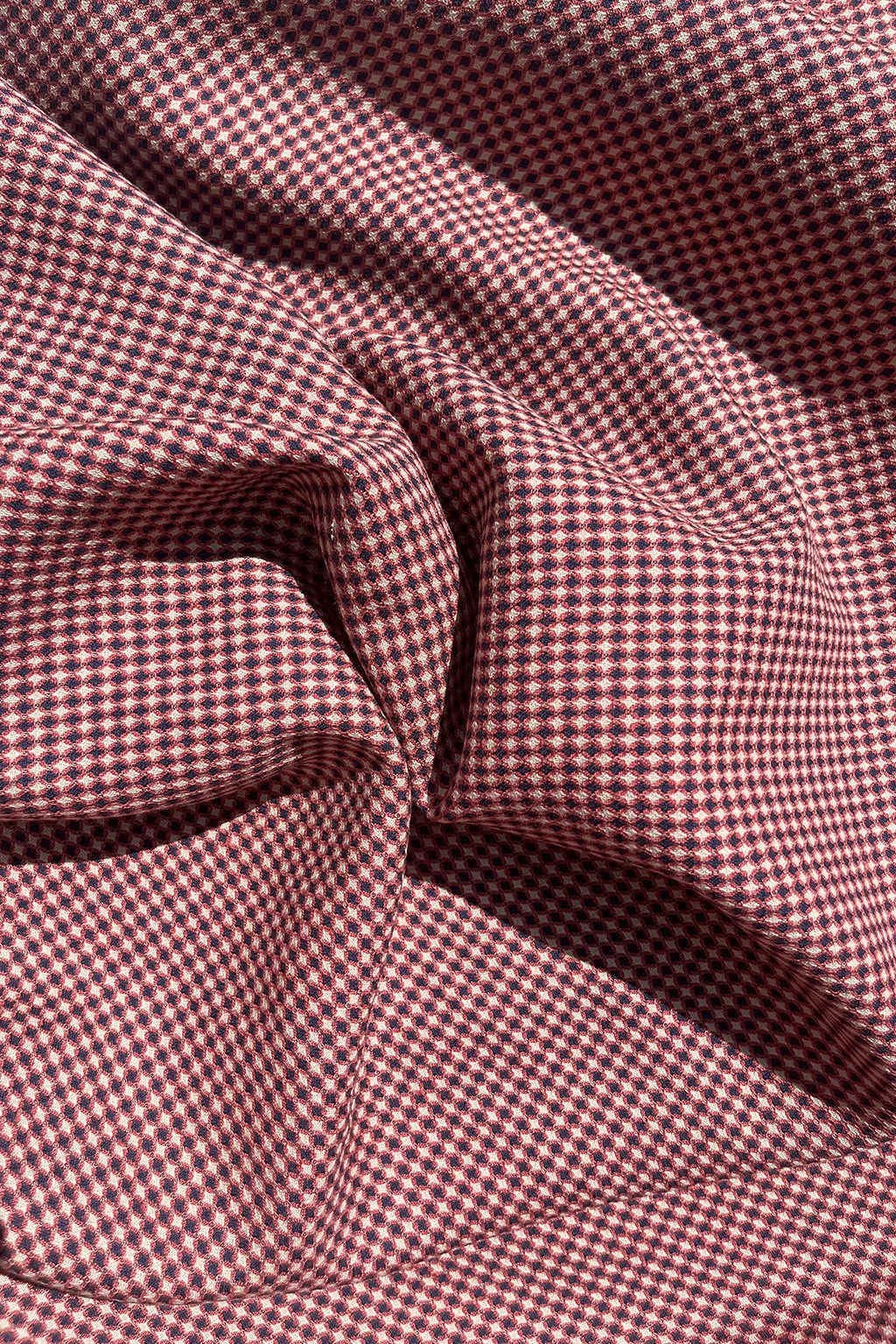 Linen blend jacquard in red, beige and navy mini diamond12.jpg