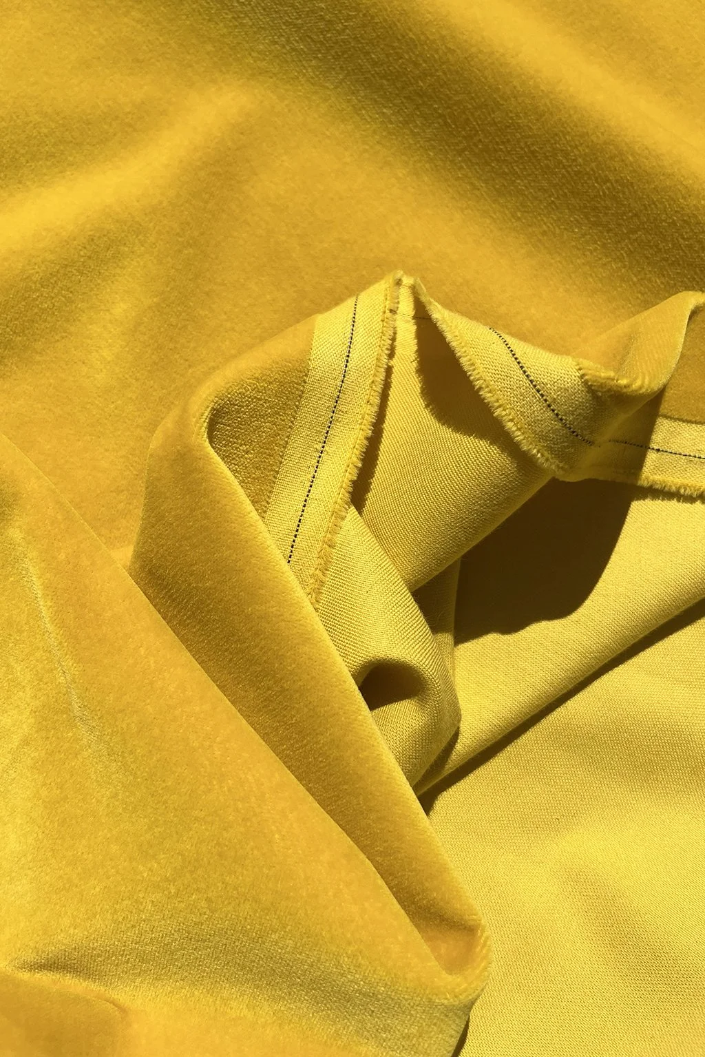 Italian cotton velvet in mustard yellow1.jpg