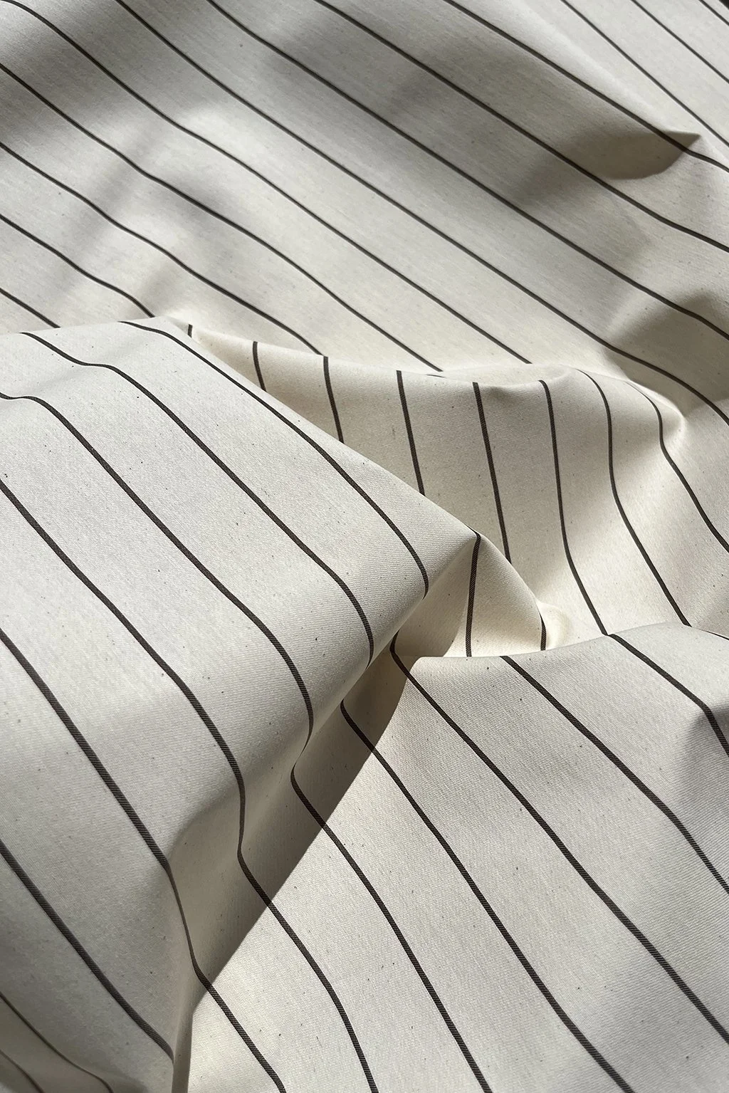 Cotton blend twill in ecru stripe9.jpg