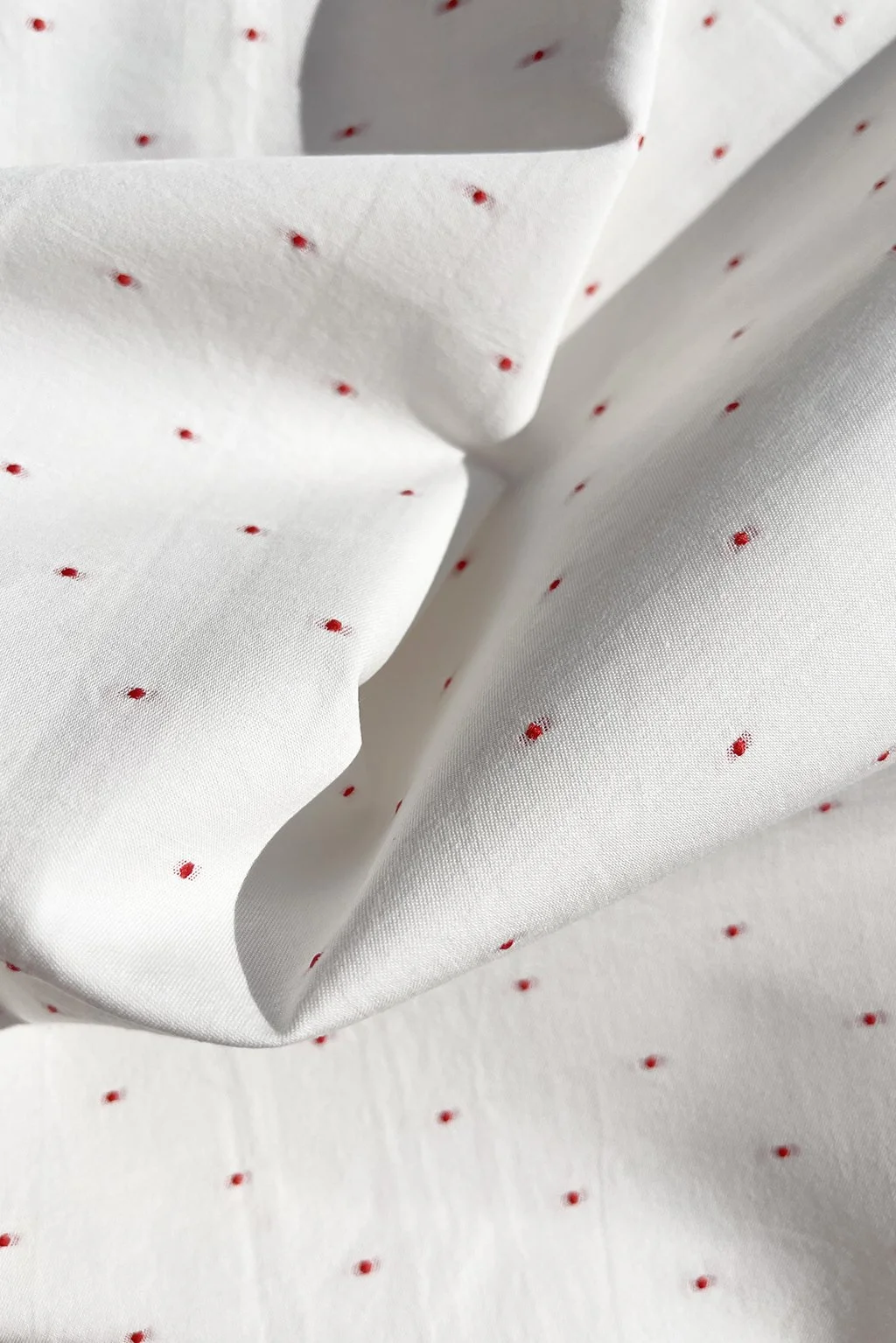 french cotton with woven red dot9.jpg