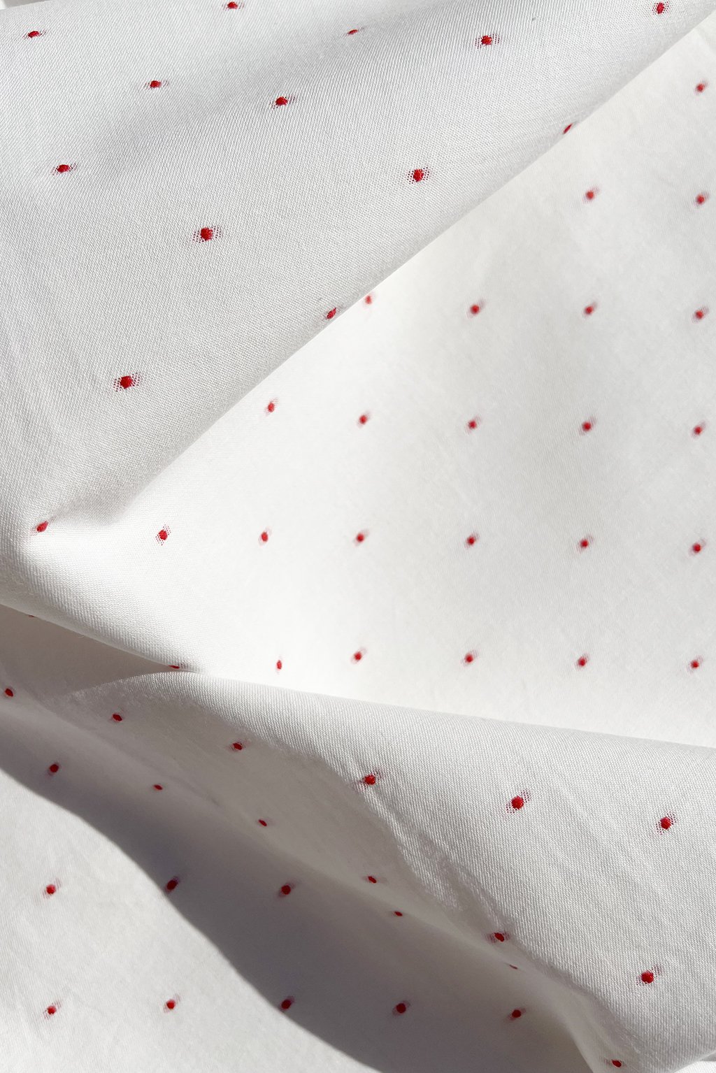 french cotton with woven red dot13.jpg