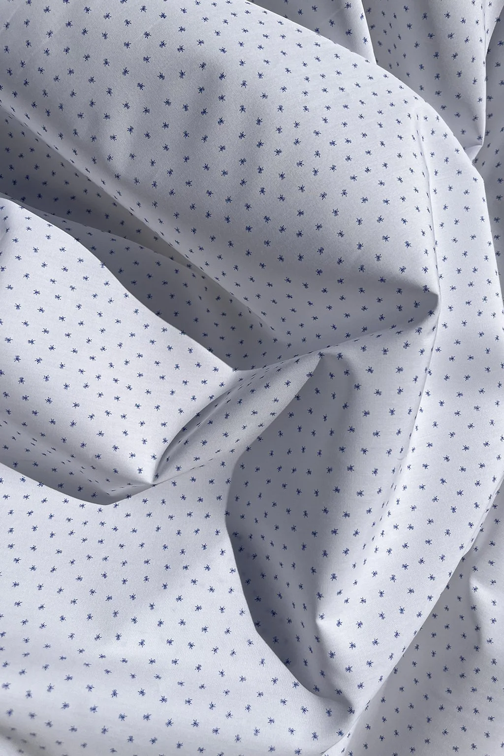 Italian cotton in white with tiny spiders1.jpg