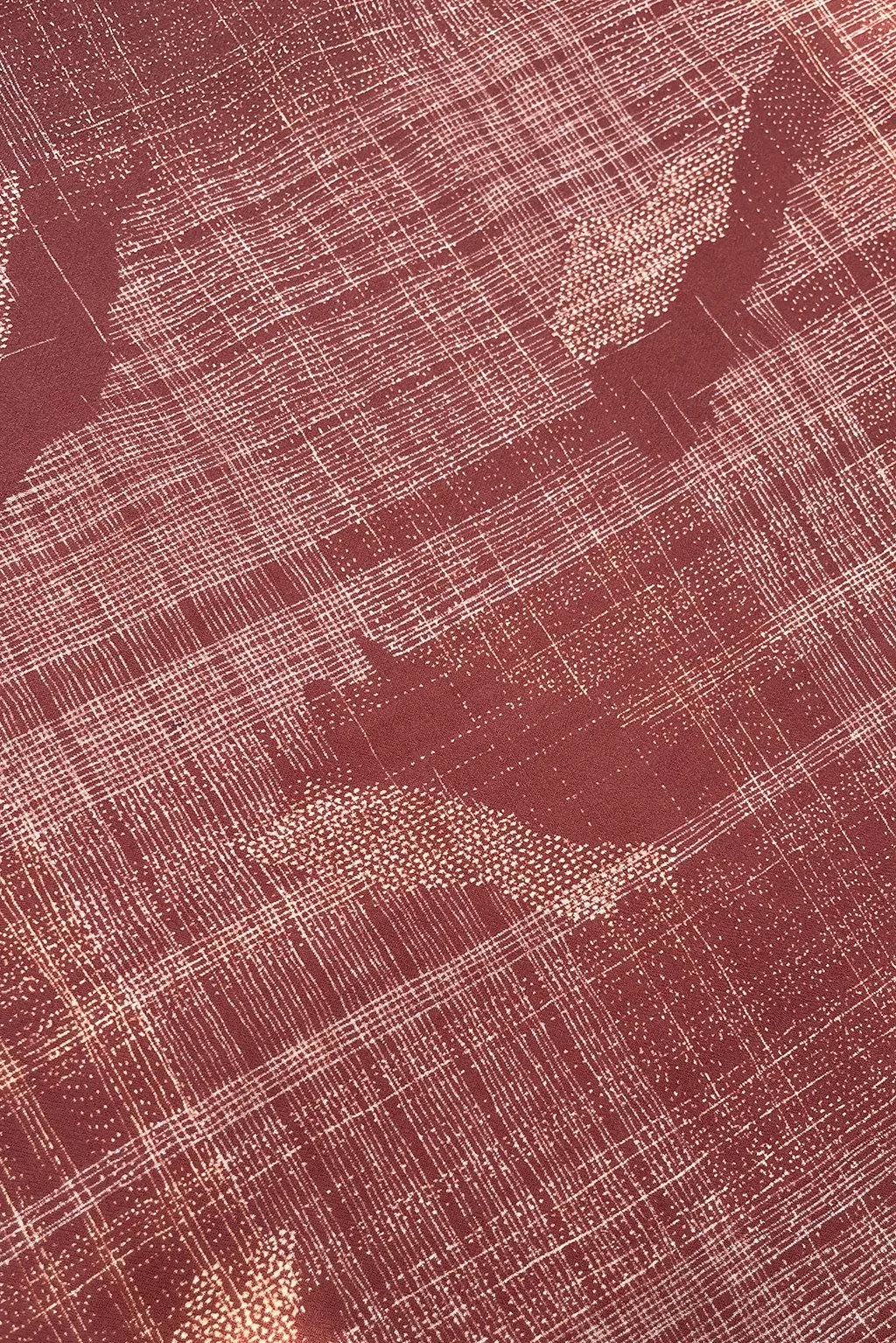 fine wool in rust brown with abstract print10.jpg