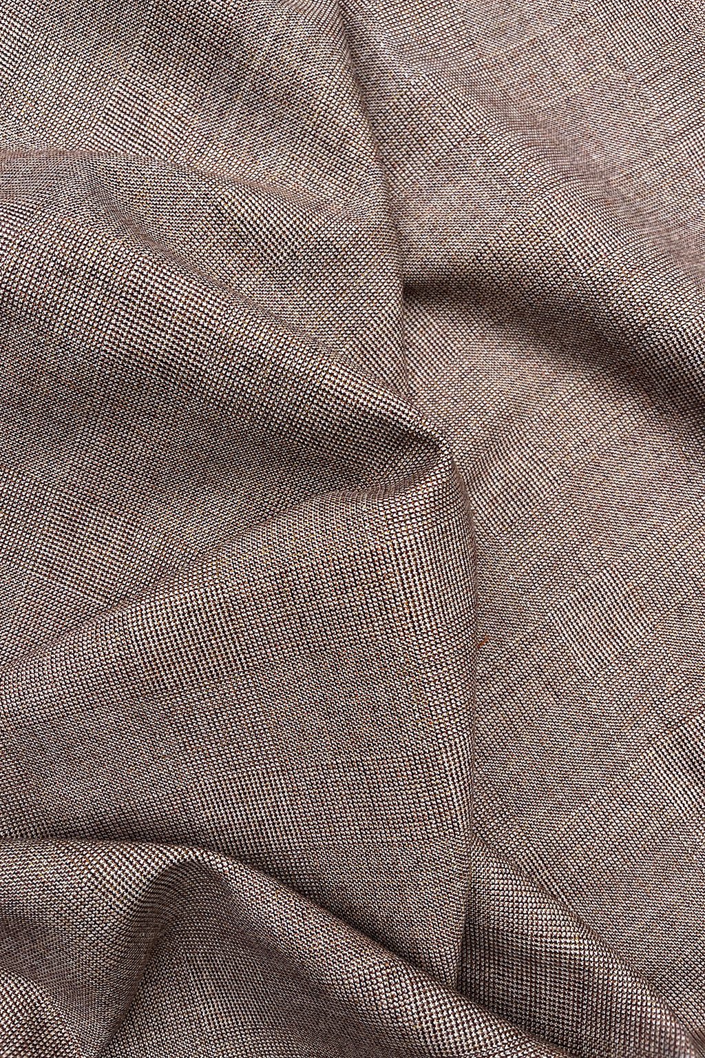 wool in gingerbread with subtle prince of wales pattern.jpg